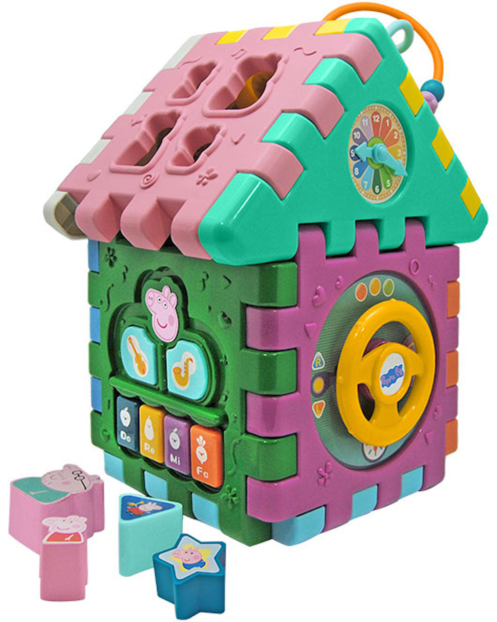 Peppa Wutz Aktivitäten Haus mit Ton, Licht, Rätsel und Puzzle