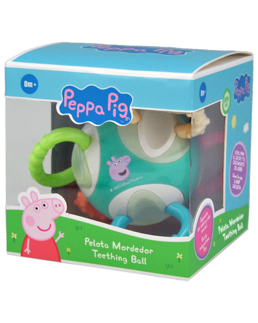 Peppa Wutz Ball mit Beißringen mit Geräuschen