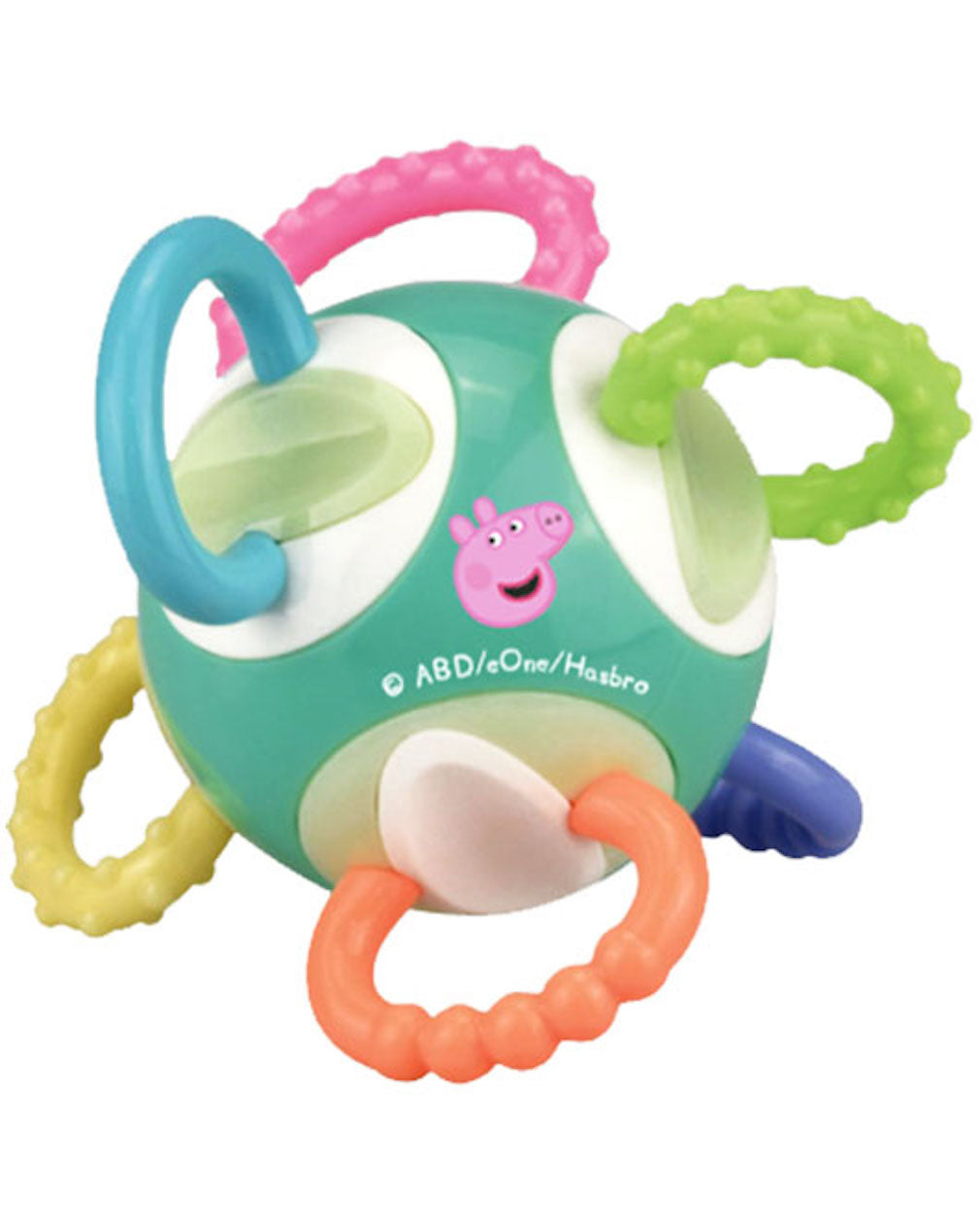 Peppa Wutz Ball mit Beißringen mit Geräuschen