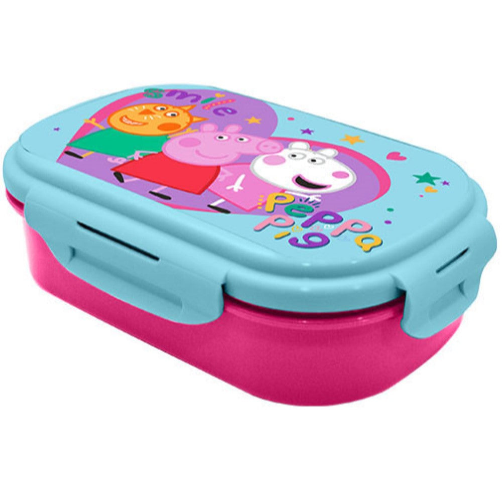 Lunchset Peppa Wutz Brotdose 2 Fächer und Trinkflasche