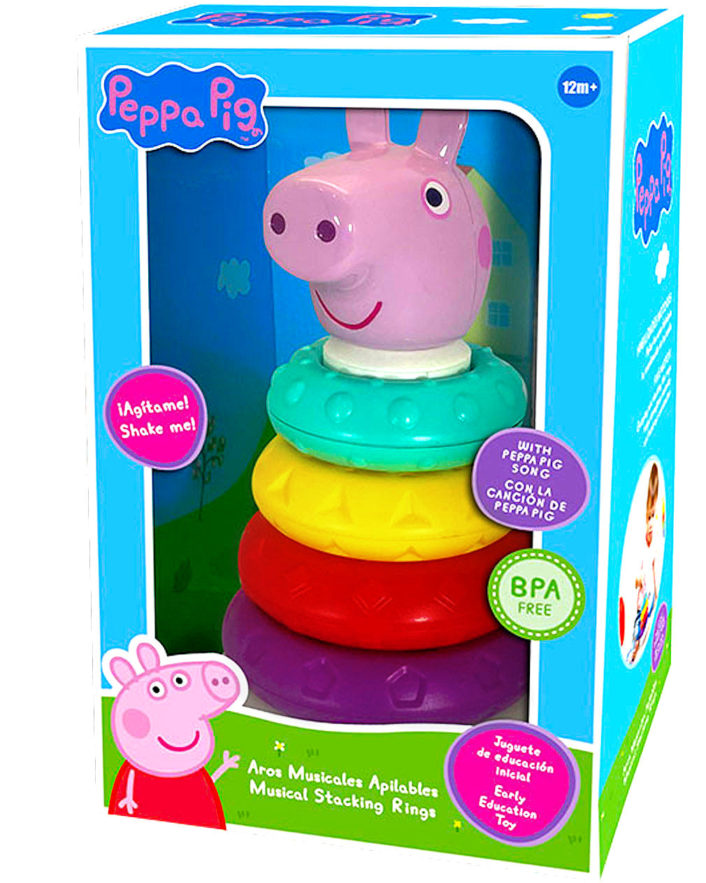 Peppa Wutz Stapelturm mit Ton und Licht