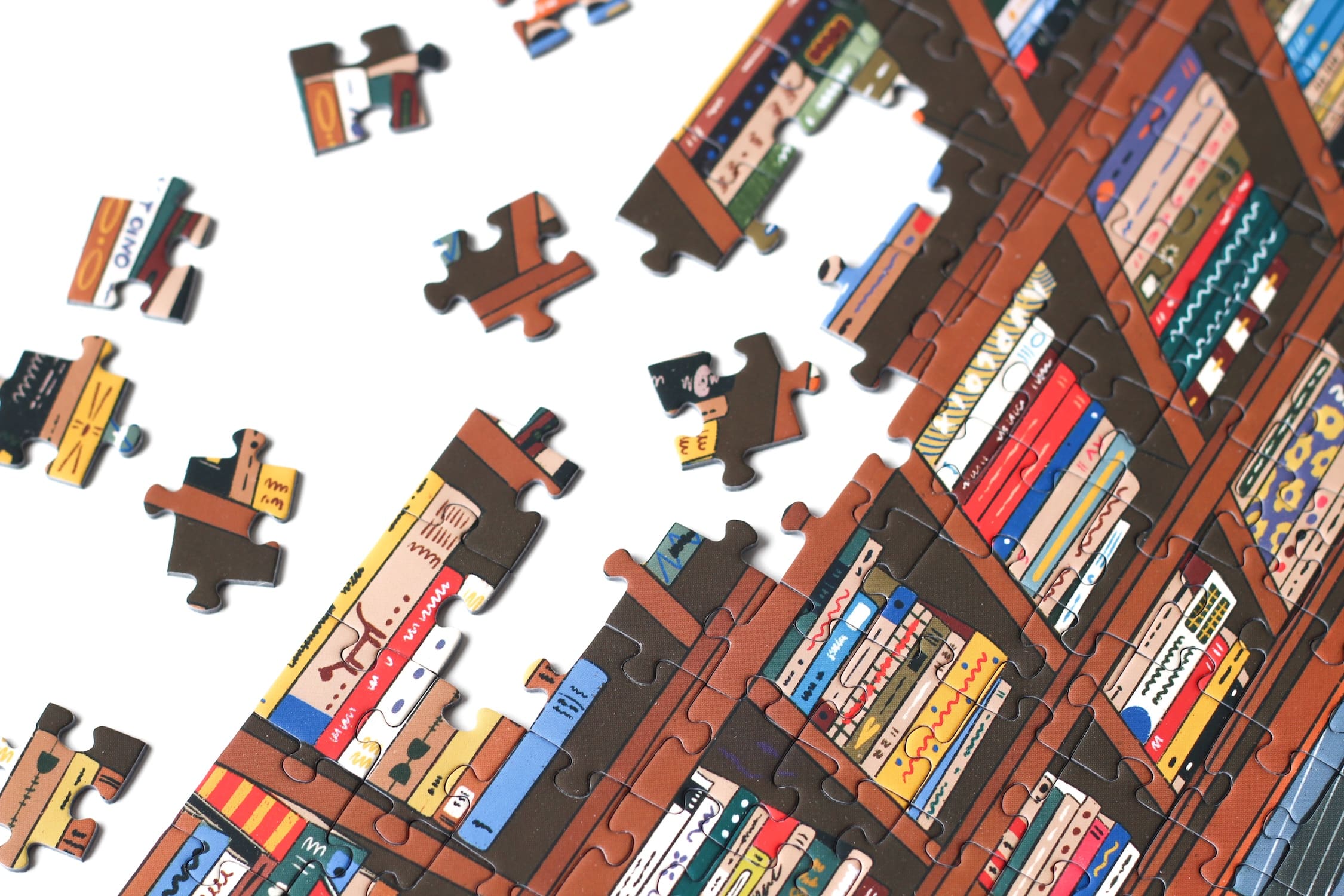 Piecely Book Nook Puzzle, 1000 Teile