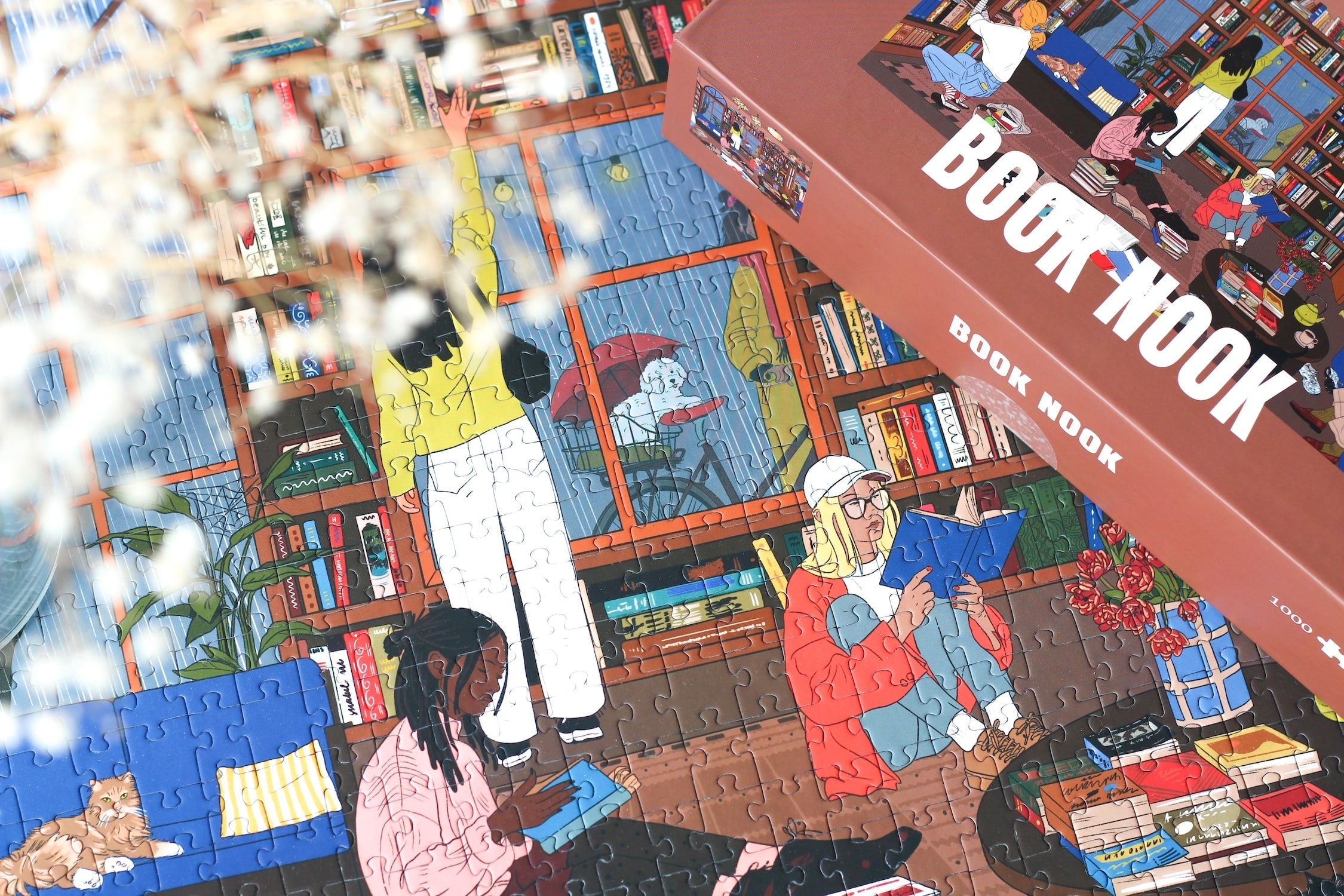 Piecely Book Nook Puzzle, 1000 Teile