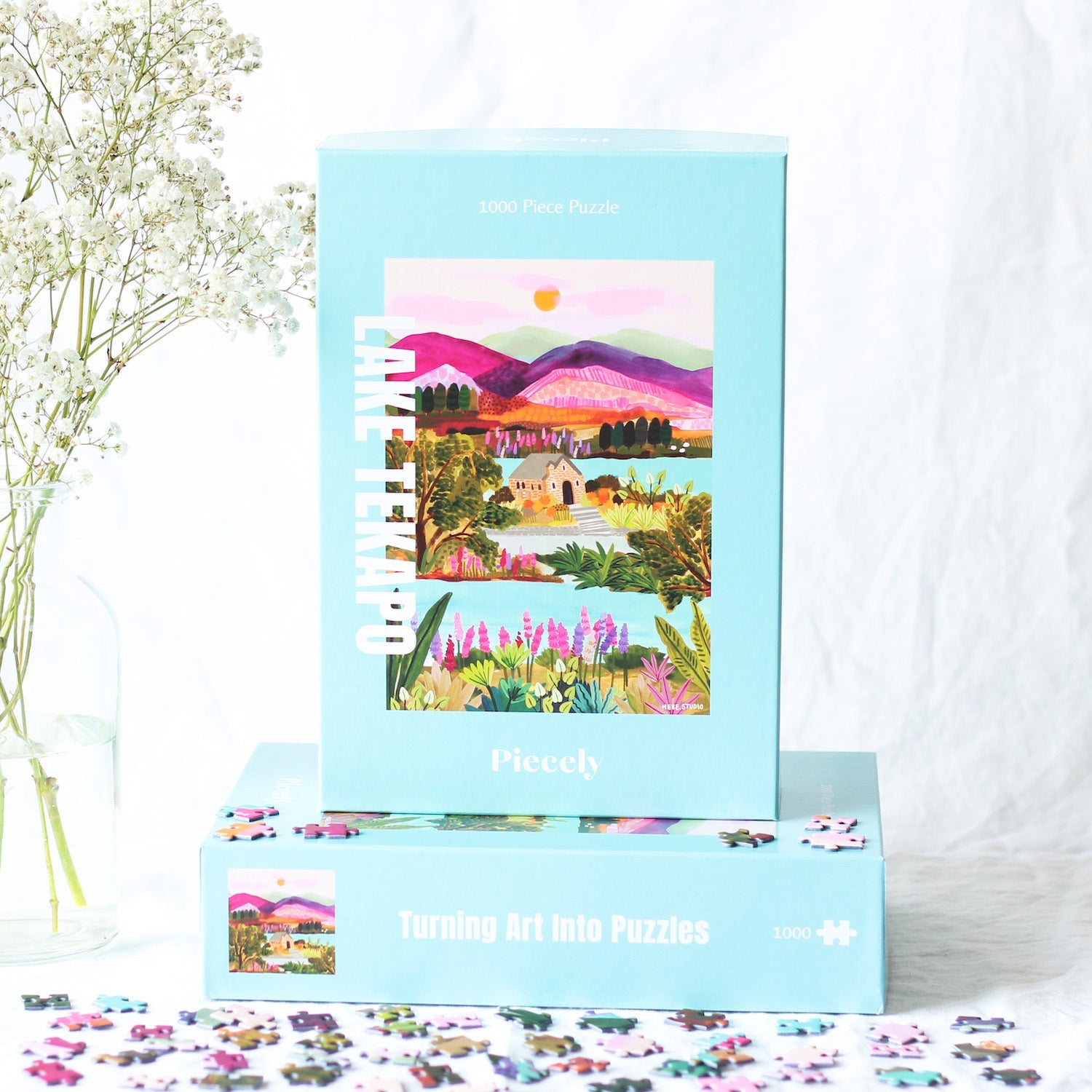 Piecely Lake Tekapo Puzzle, 1000 Teile