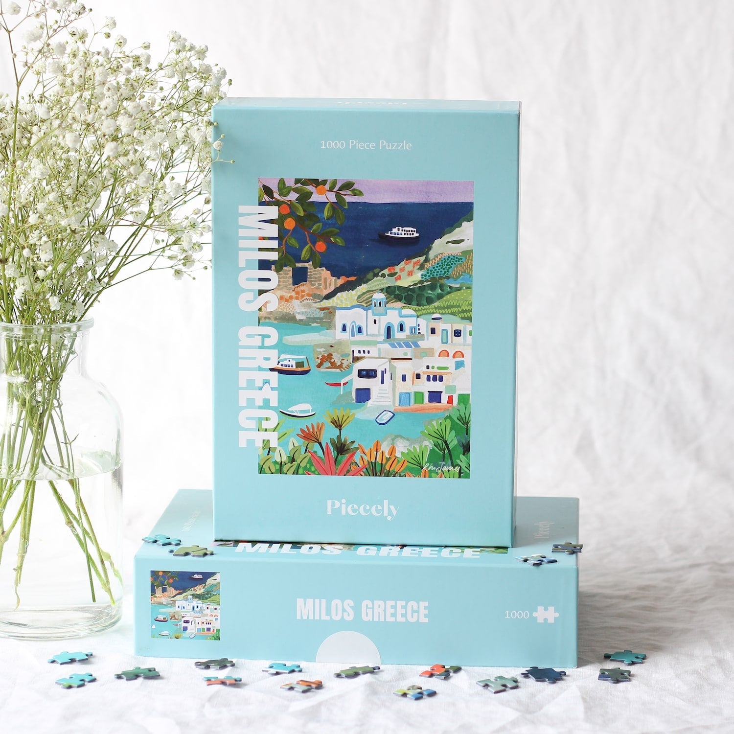 Piecely Milos Greece Puzzle, 1000 Teile