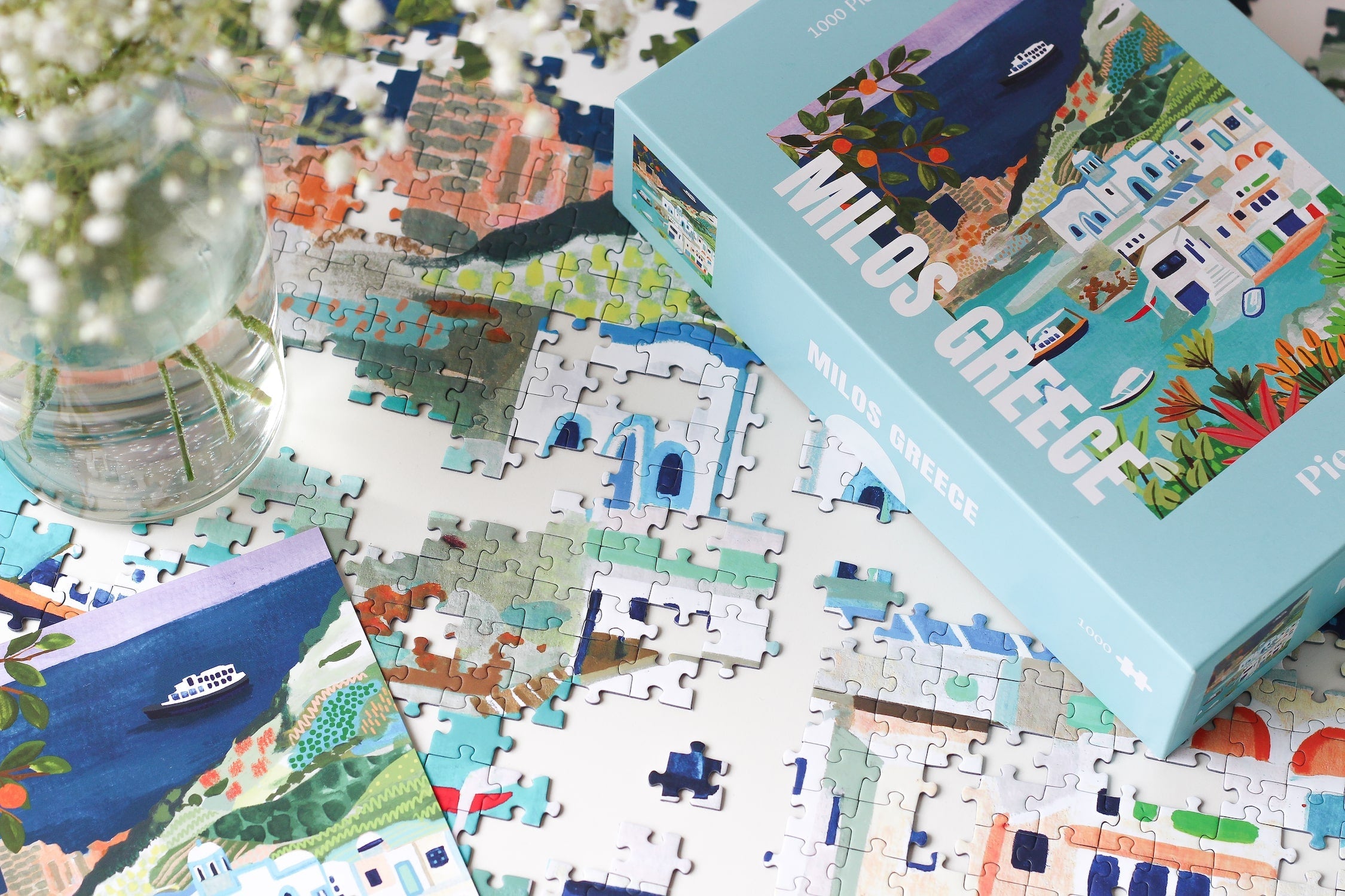 Piecely Milos Greece Puzzle, 1000 Teile
