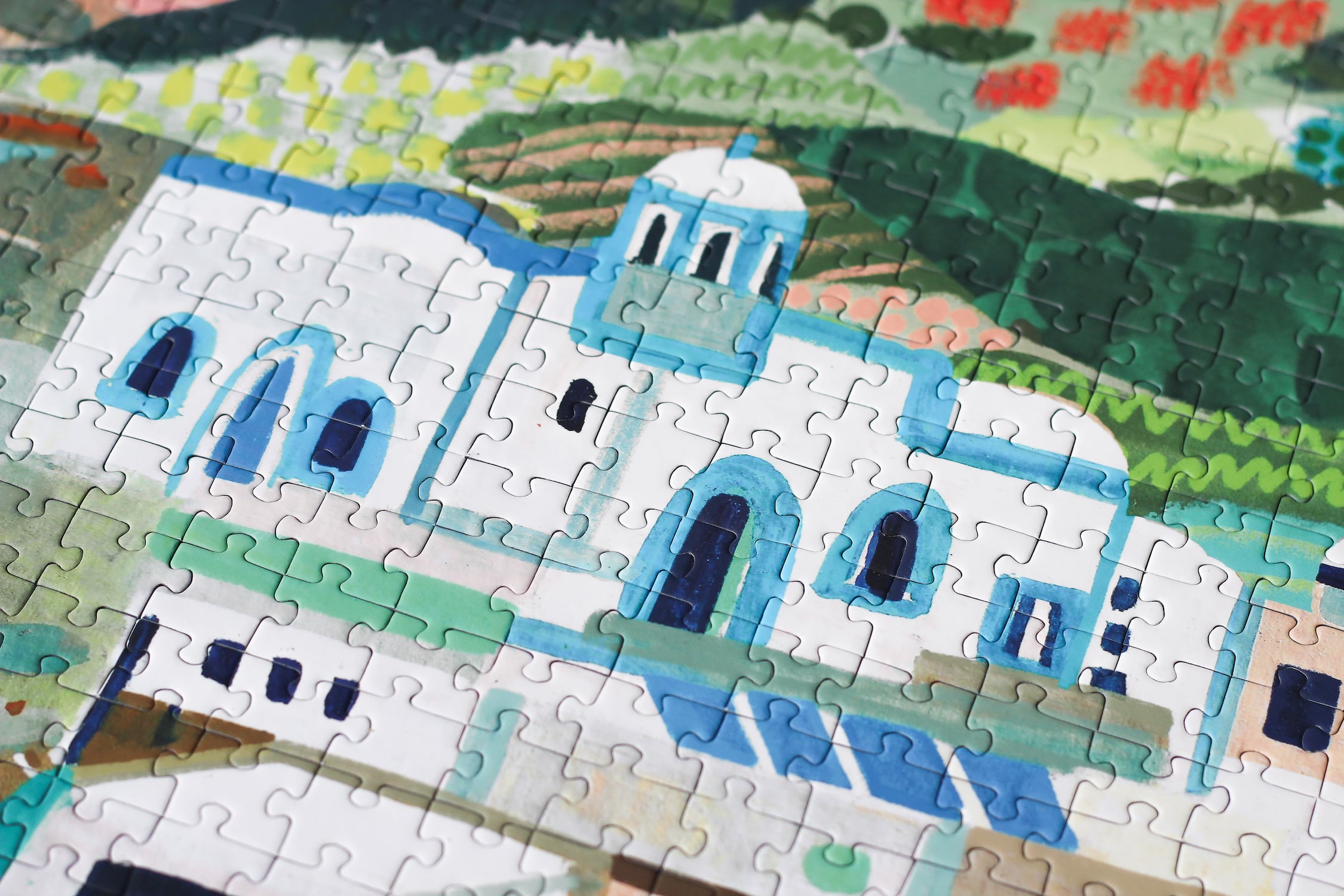 Piecely Milos Greece Puzzle, 1000 Teile