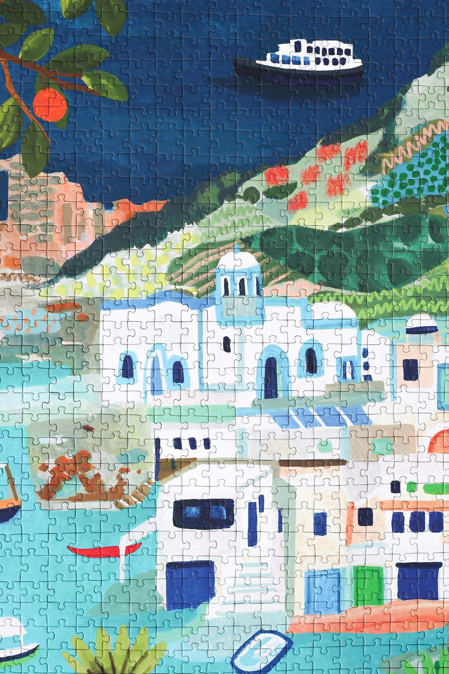 Piecely Milos Greece Puzzle, 1000 Teile