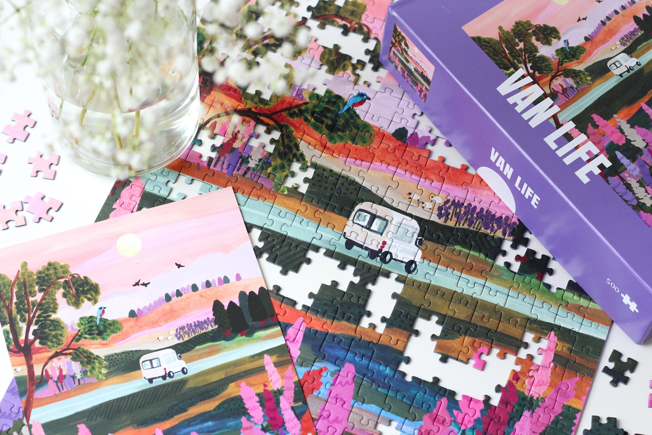 Piecely Van Life Puzzle, 500 Teile