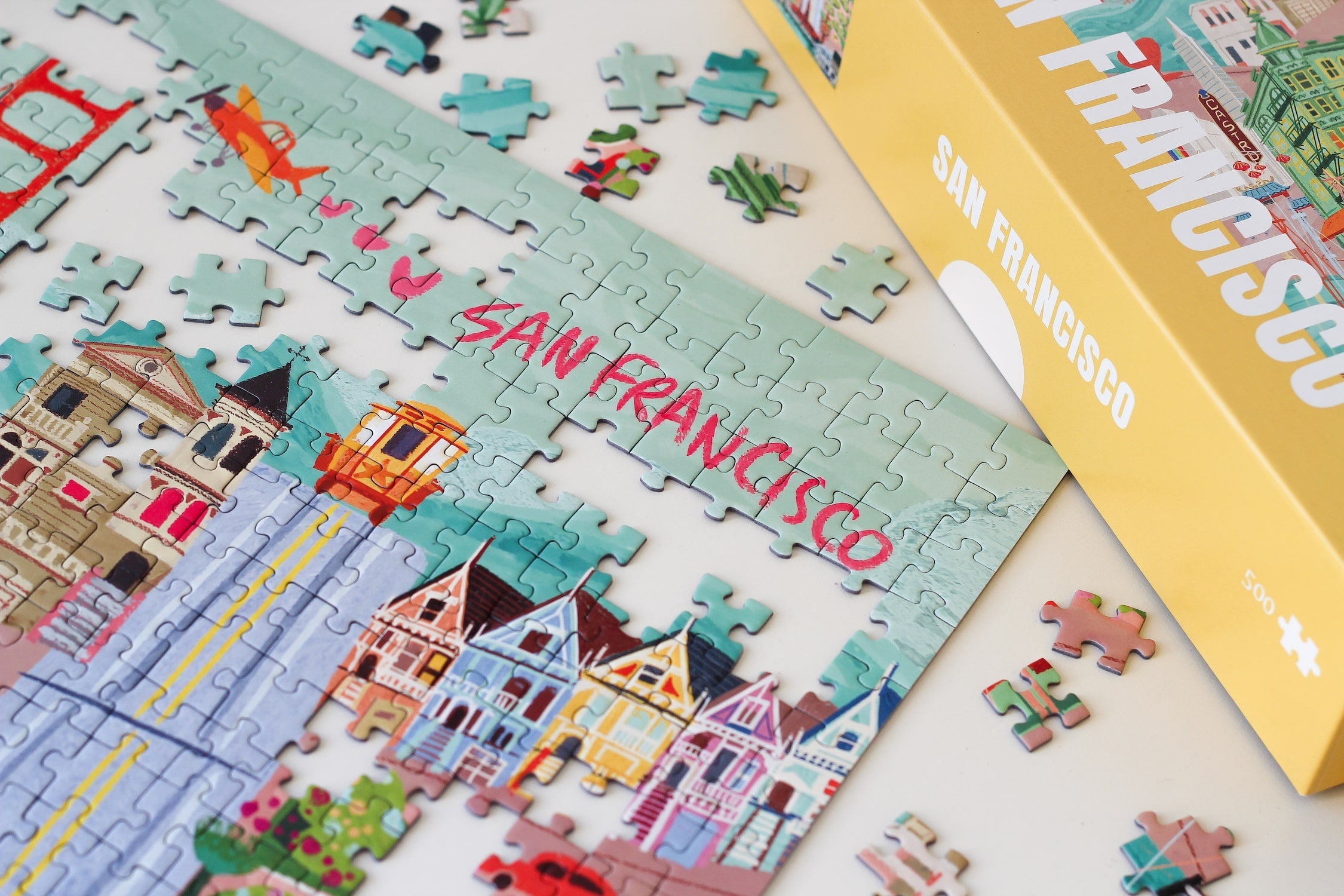 Piecely San Francisco Puzzle, 500 Teile