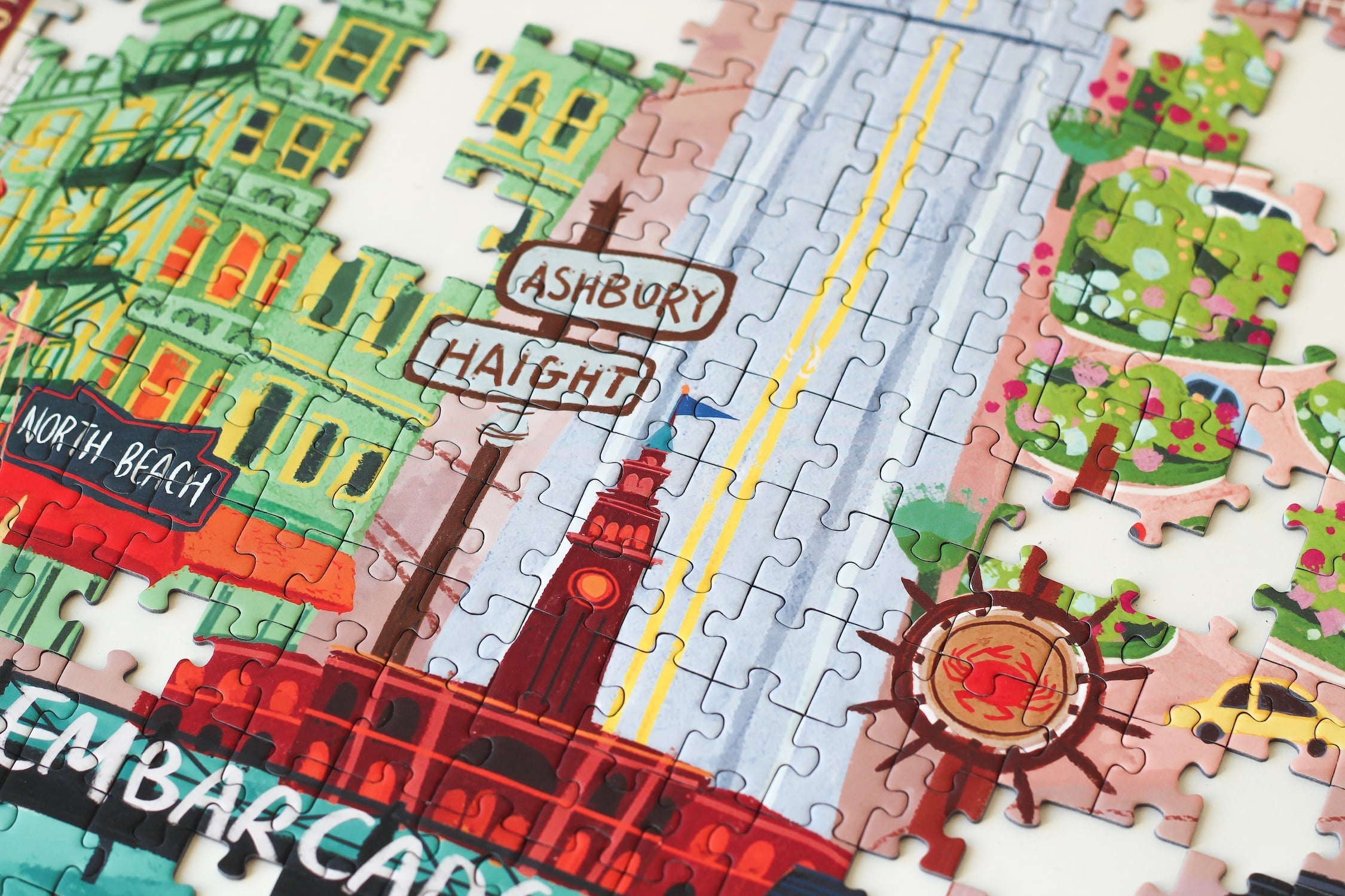 Piecely San Francisco Puzzle, 500 Teile