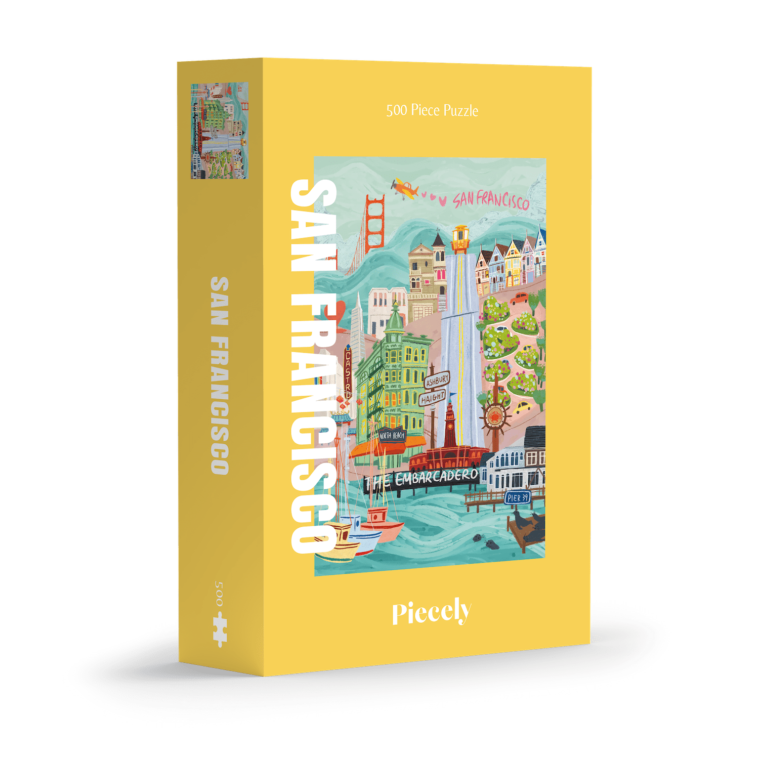 Piecely San Francisco Puzzle, 500 Teile