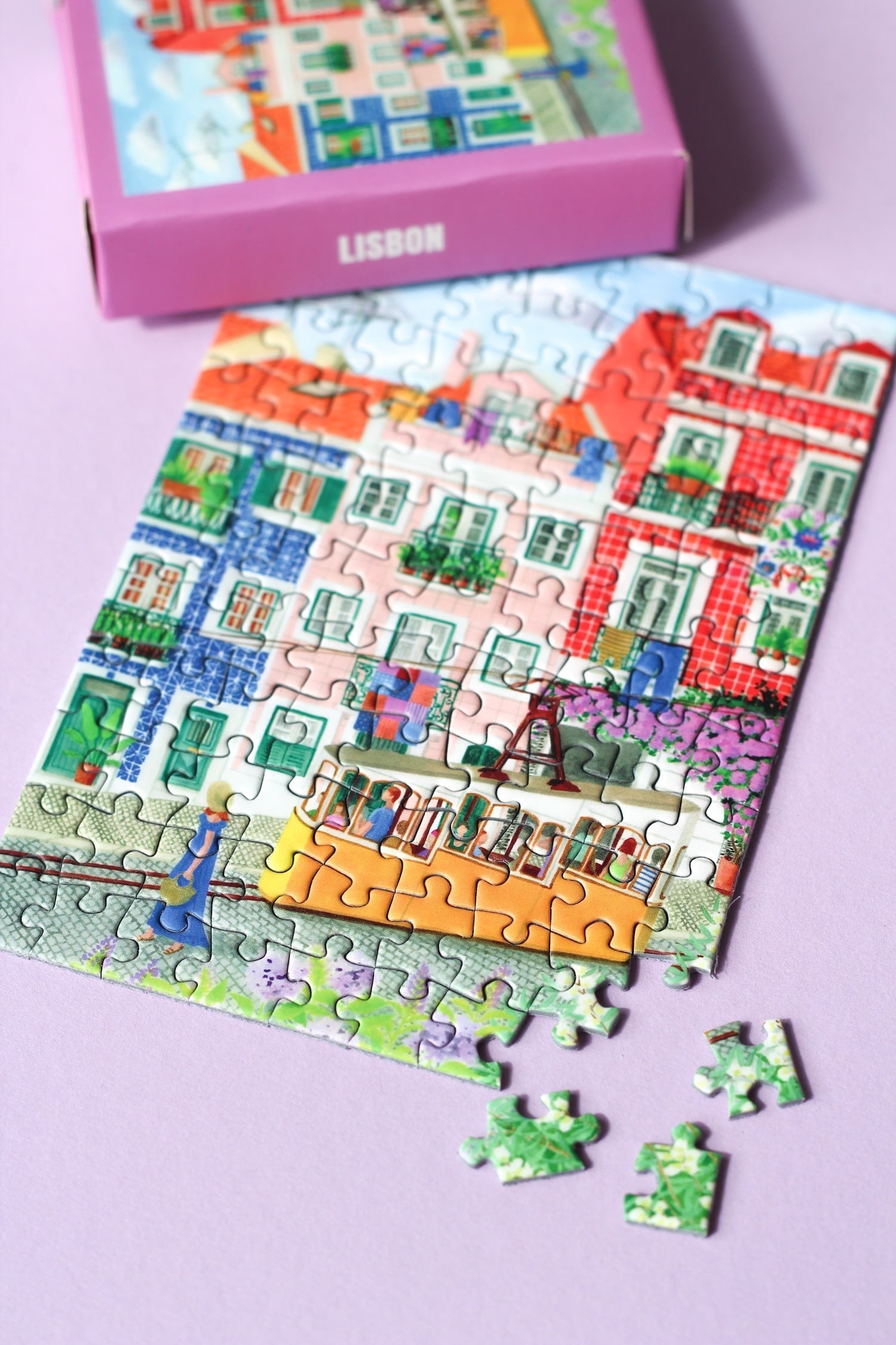 Piecely Lisbon Minipuzzle, 99 Teile