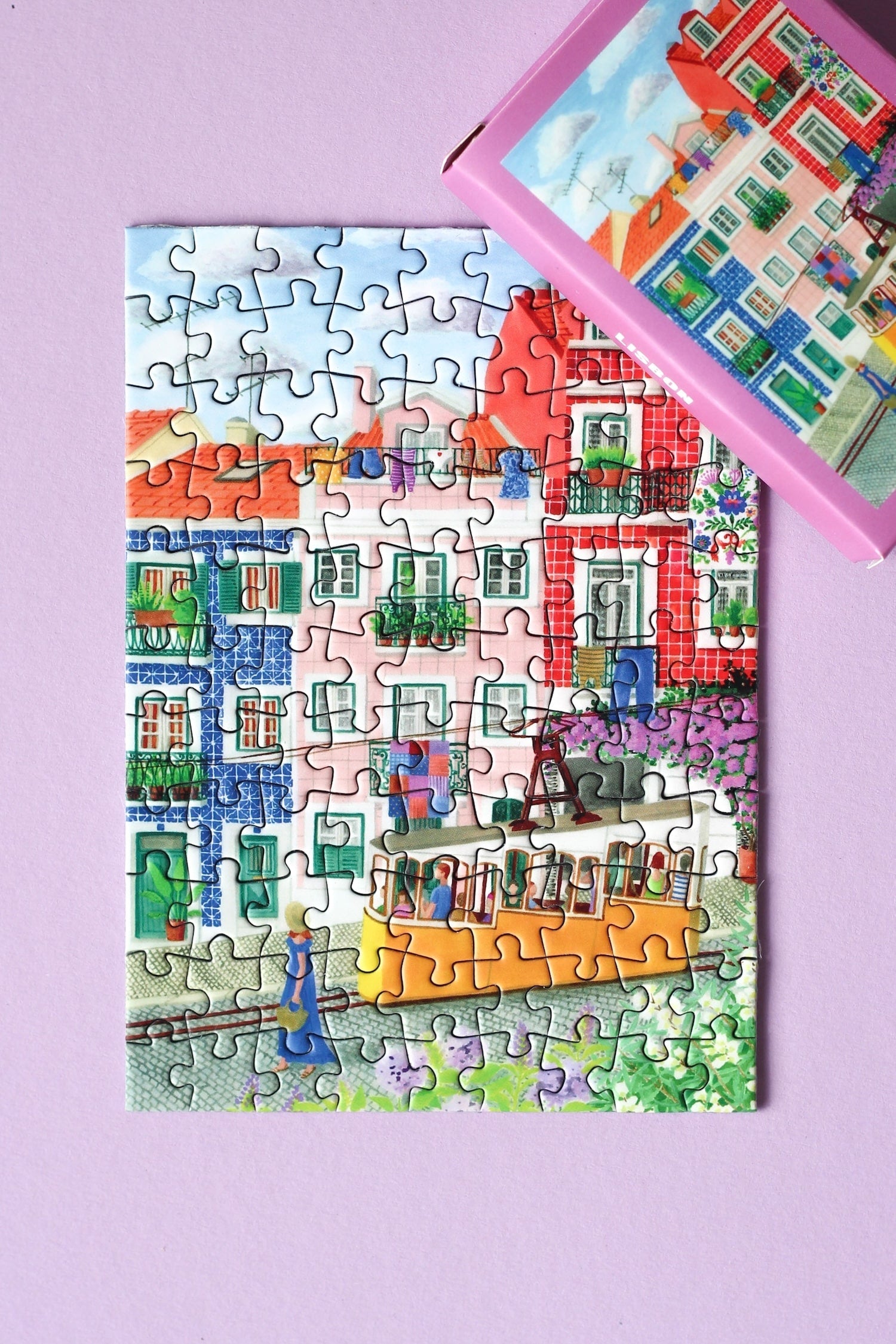 Piecely Lisbon Minipuzzle, 99 Teile