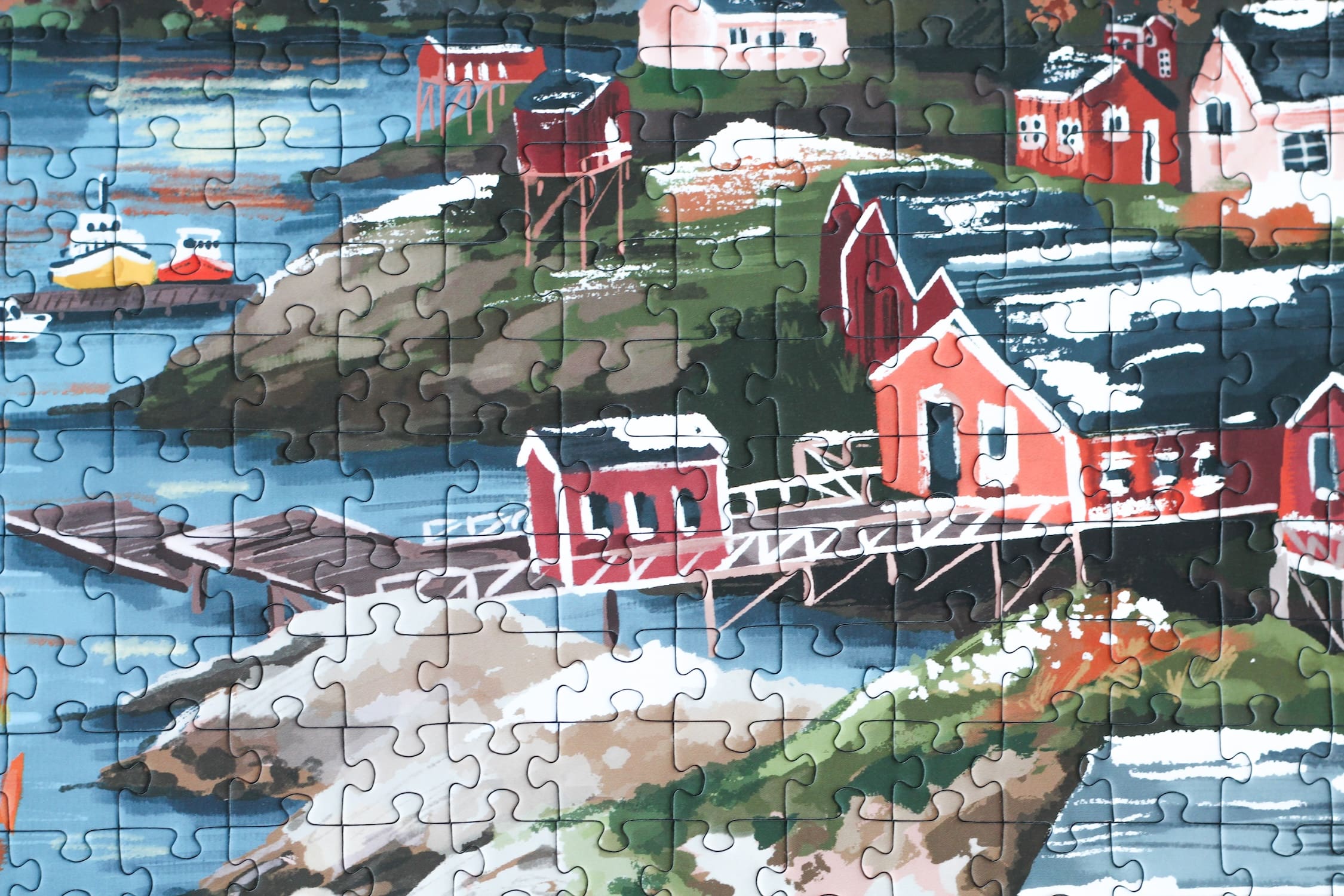 Piecely Lofoten Norway Puzzle, 1000 Teile
