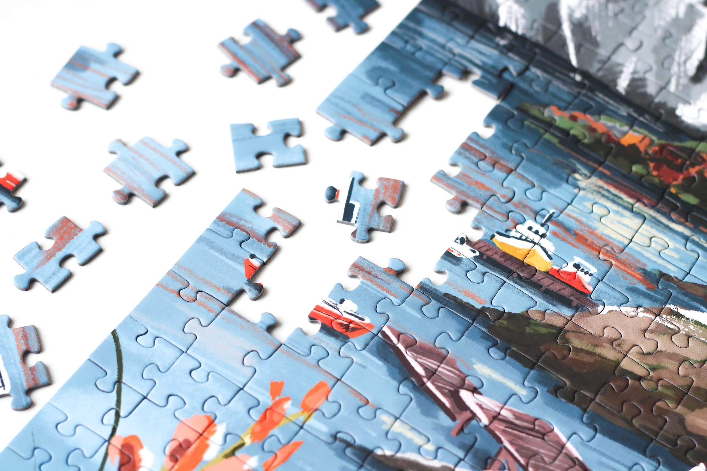 Piecely Lofoten Norway Puzzle, 1000 Teile