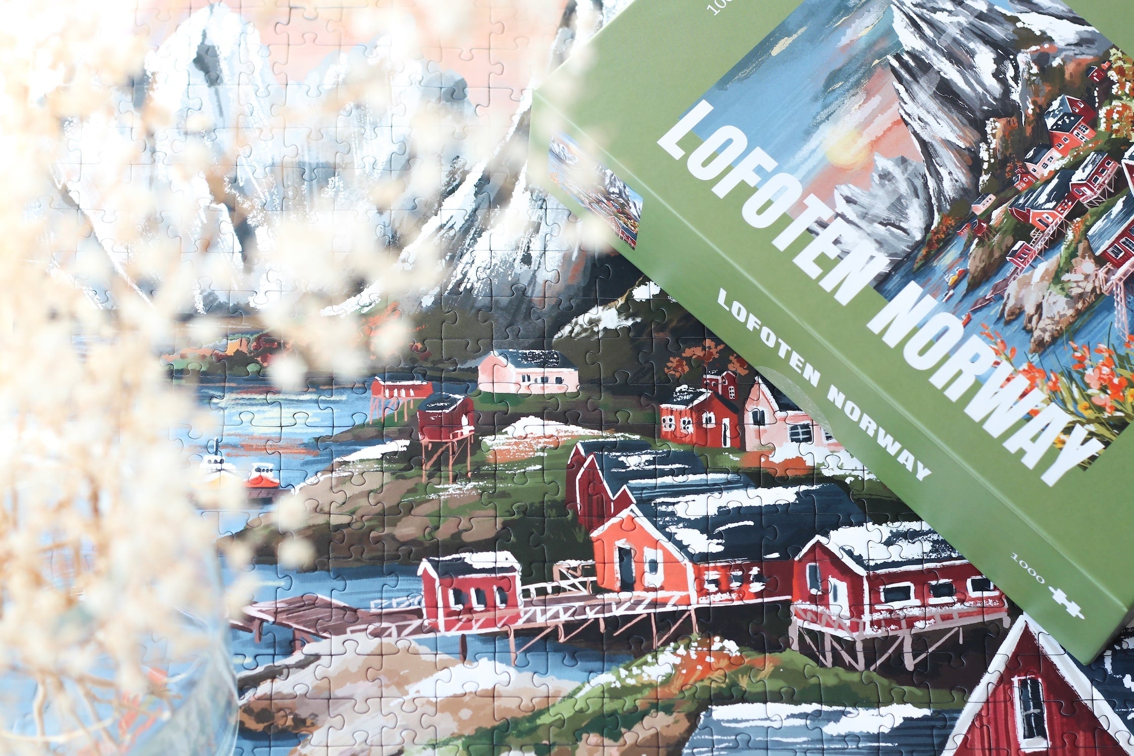 Piecely Lofoten Norway Puzzle, 1000 Teile