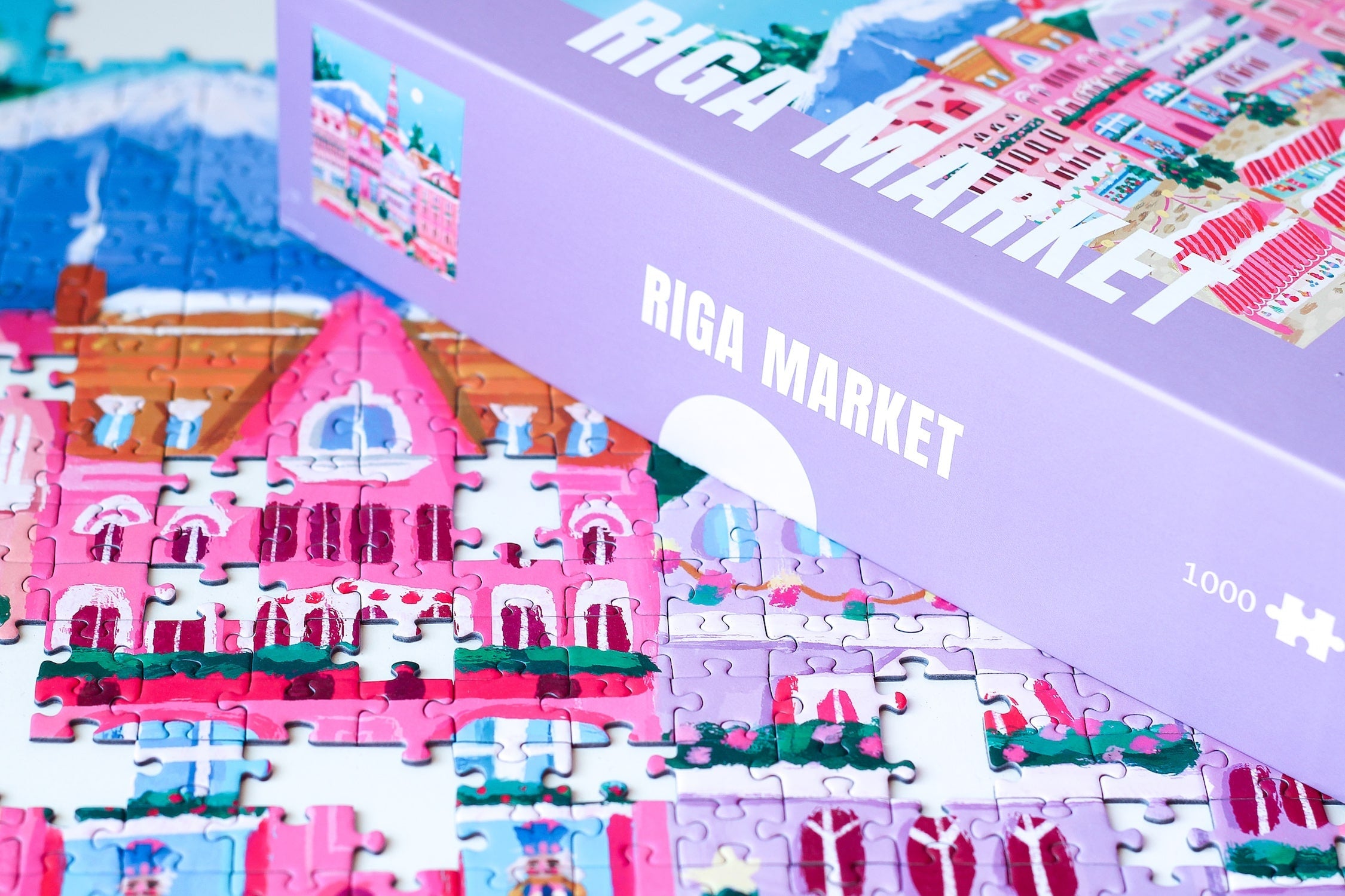 Piecely Riga Market Puzzle, 1000 Teile