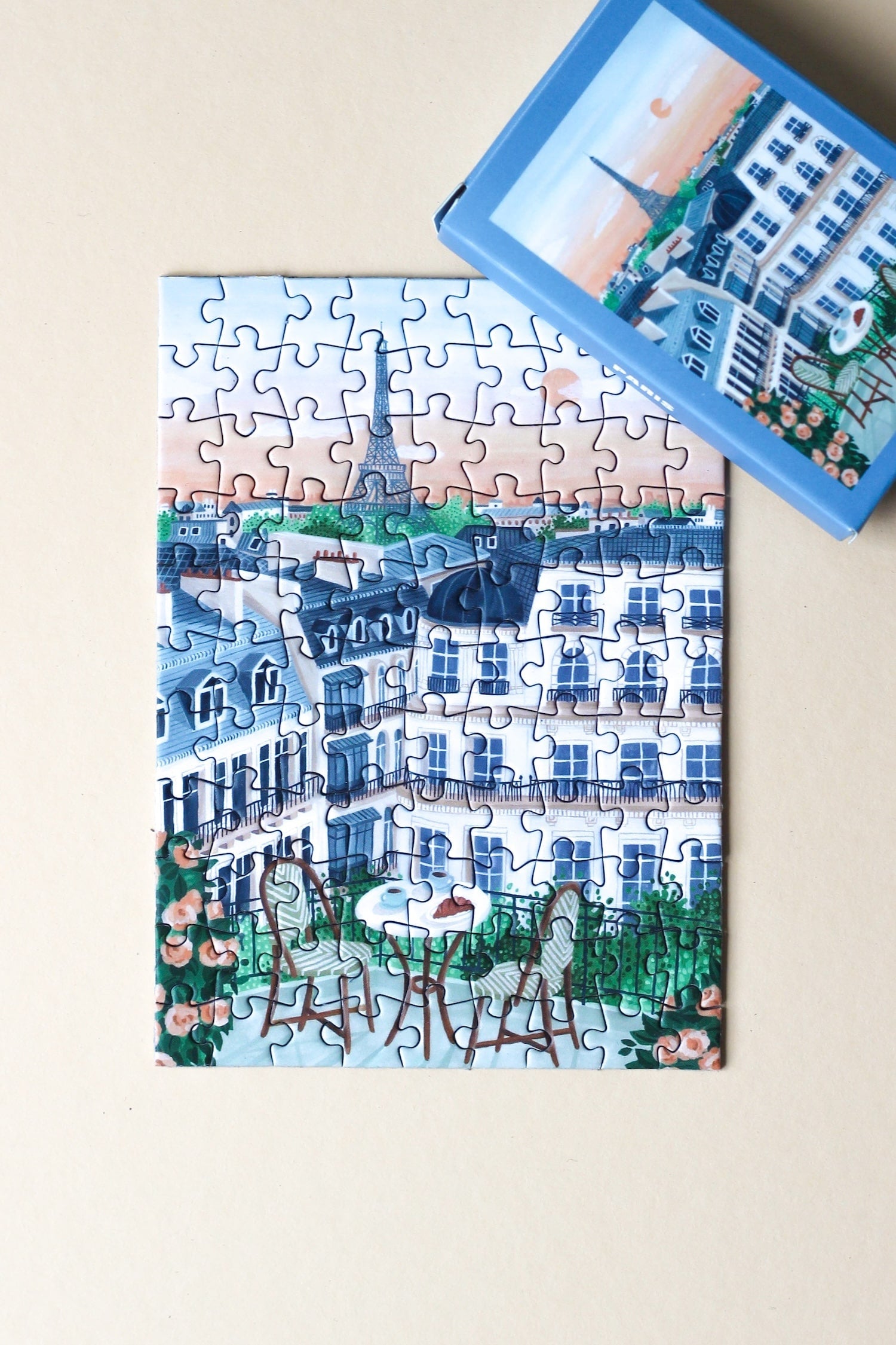 Piecely Paris Minipuzzle, 99 Teile
