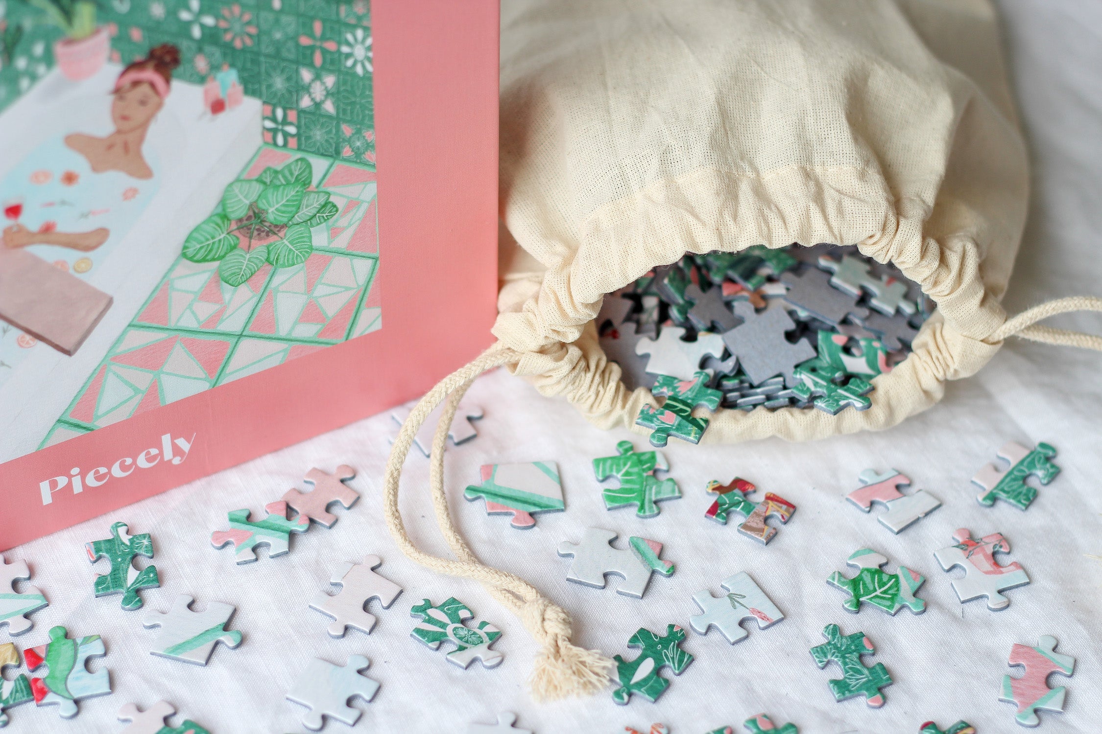 Piecely Bath Time Puzzle, 500 Teile