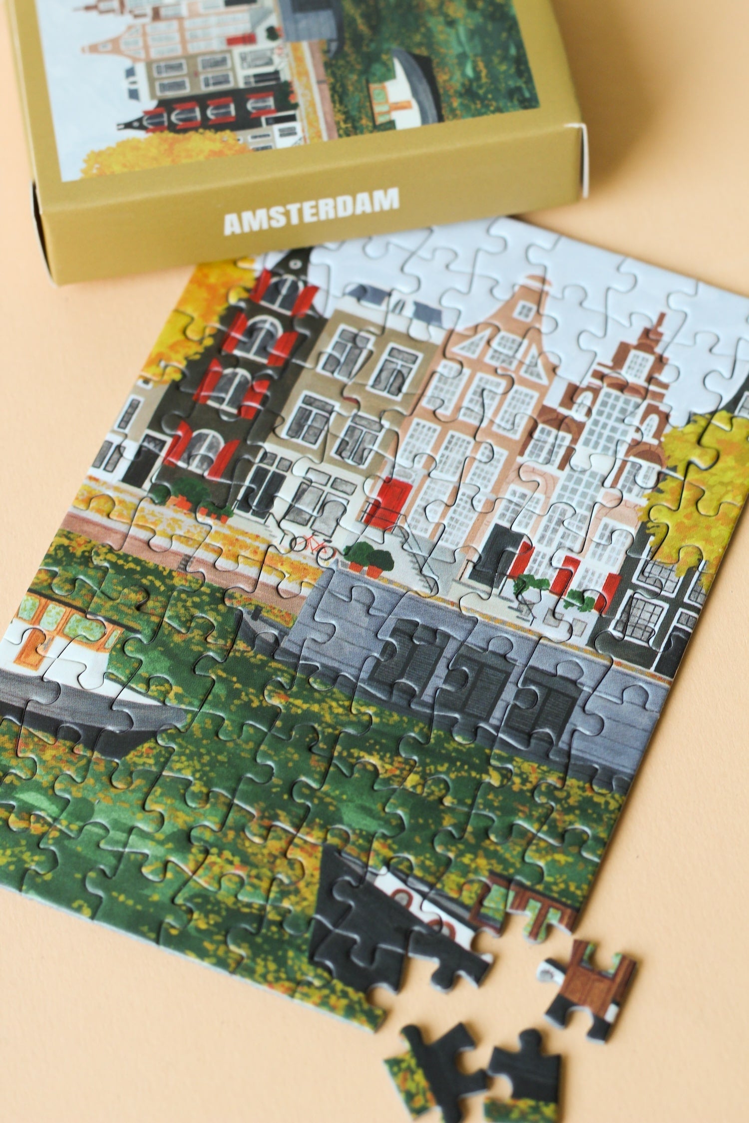 Piecely Amsterdam Minipuzzle, 99 Teile