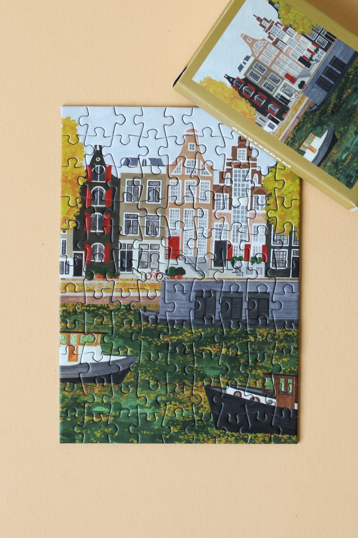 Piecely Amsterdam Minipuzzle, 99 Teile