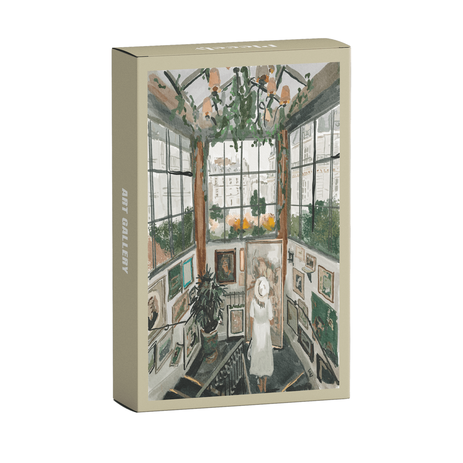 Piecely Art Gallery Minipuzzle, 99 Teile