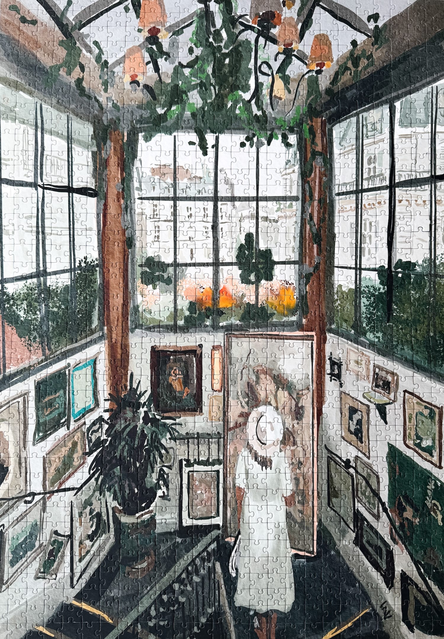 Piecely Art Gallery Puzzle, 1000 Teile