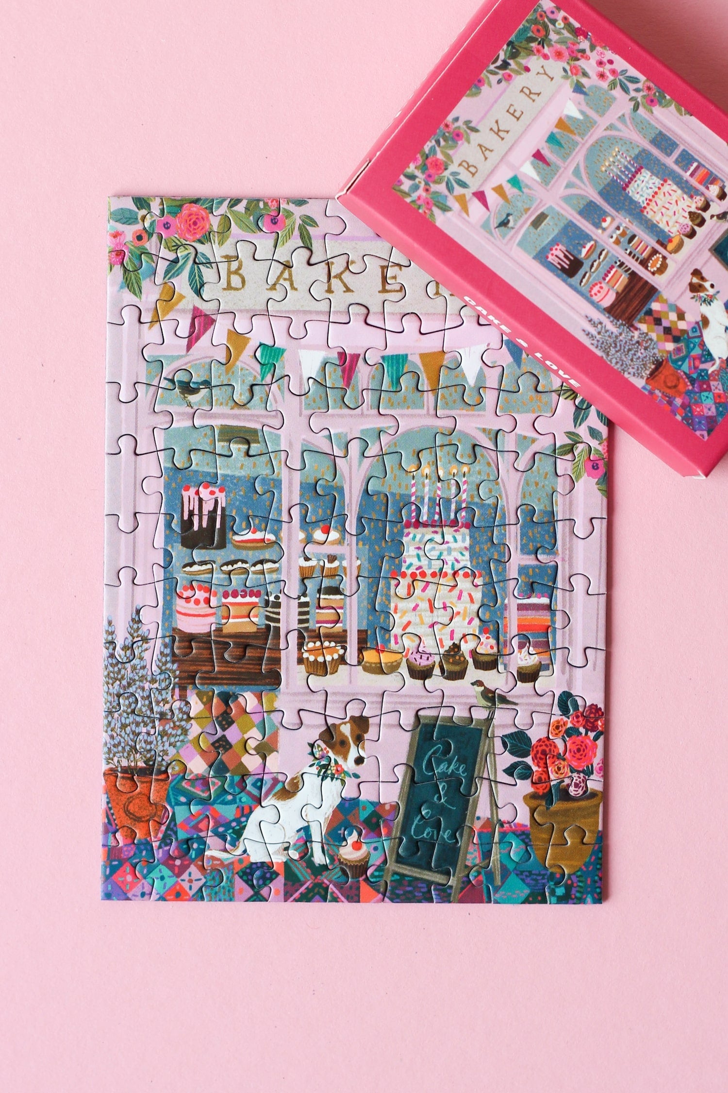 Piecely Cake & Love Minipuzzle, 99 Teile