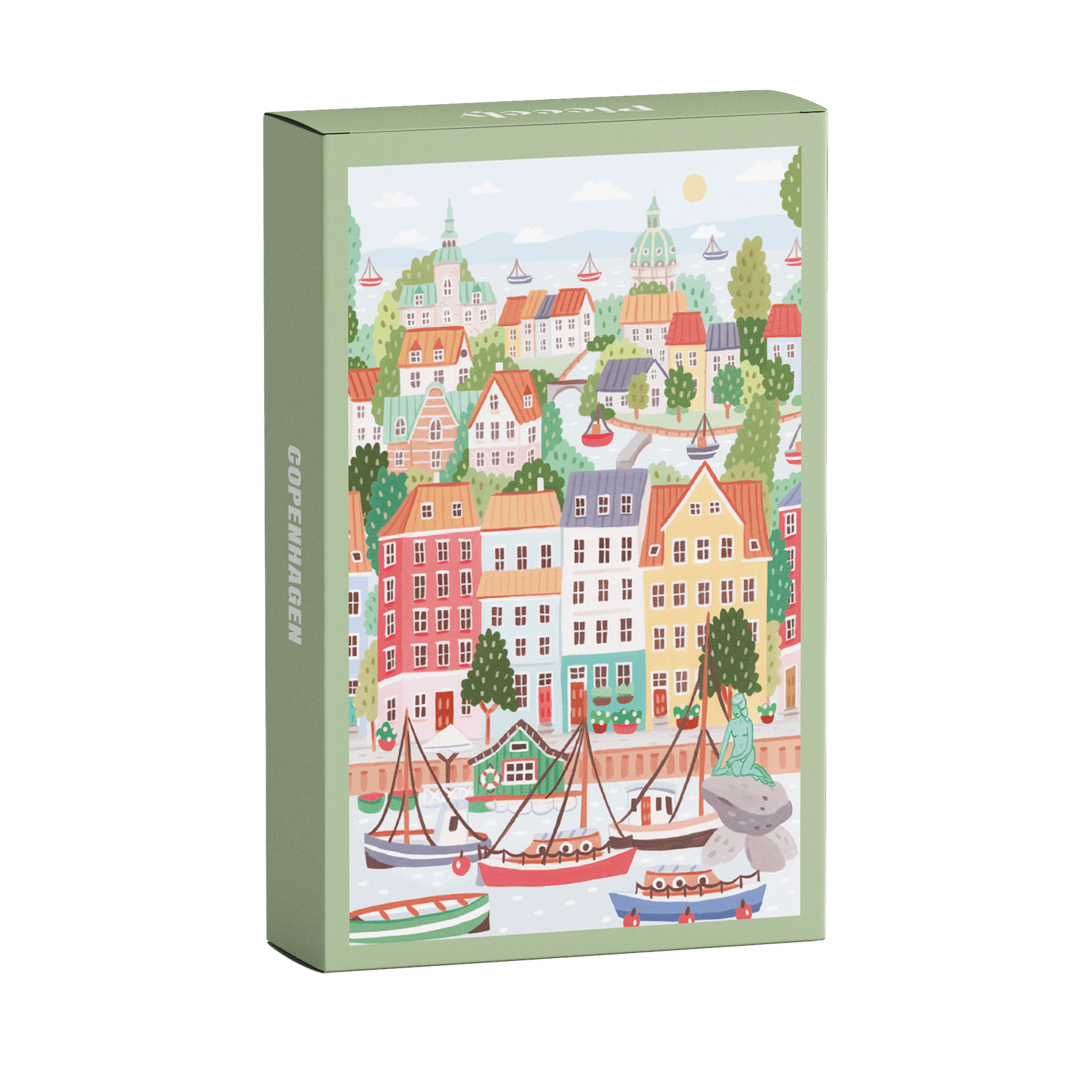 Piecely Copenhagen Minipuzzle, 99 Teile