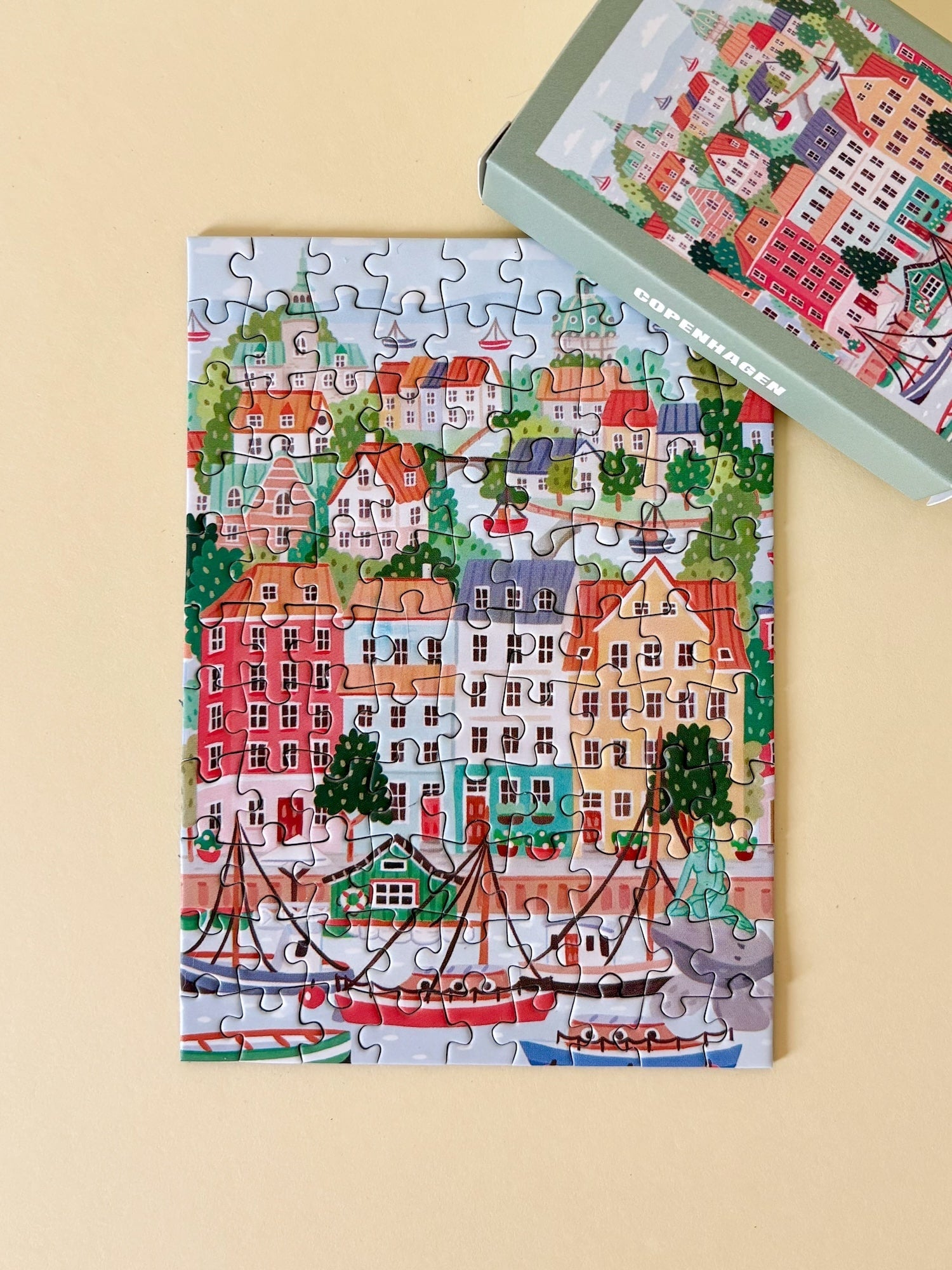 Piecely Copenhagen Minipuzzle, 99 Teile