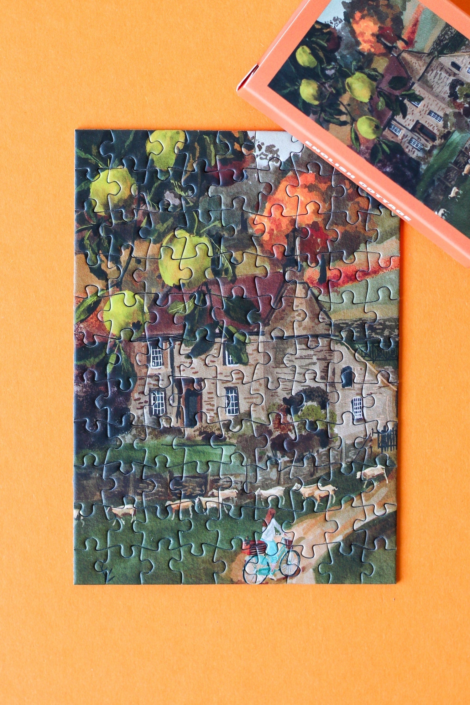 Piecely English Cottage Minipuzzle, 99 Teile