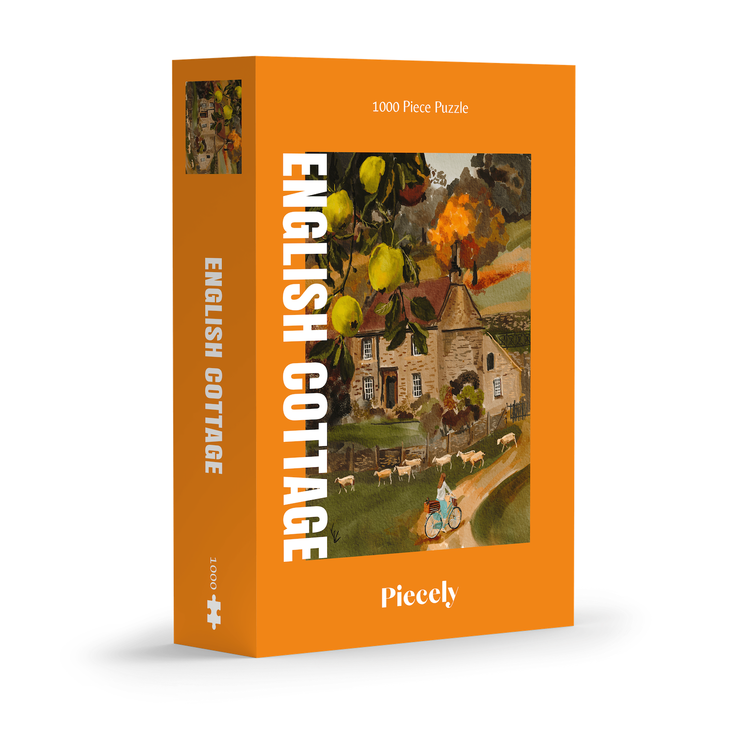 Piecely English Cottage Puzzle, 1000 Teile