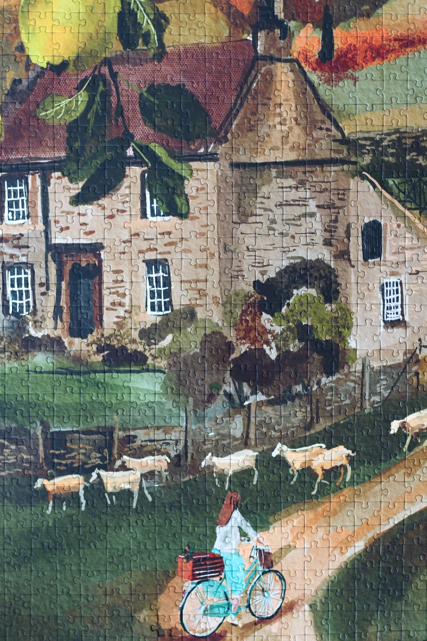 Piecely English Cottage Puzzle, 1000 Teile