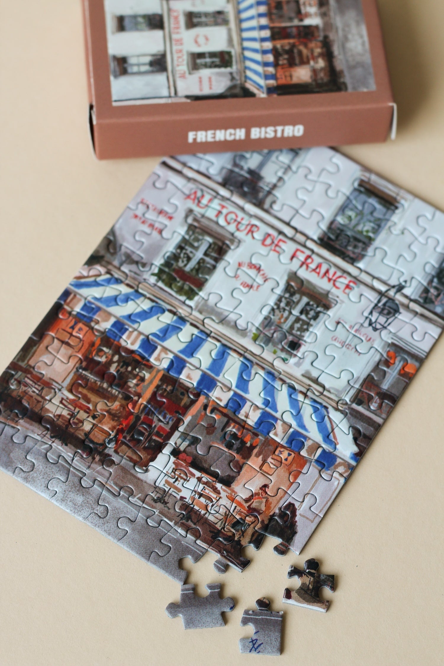 Piecely French Bistro Minipuzzle, 99 Teile