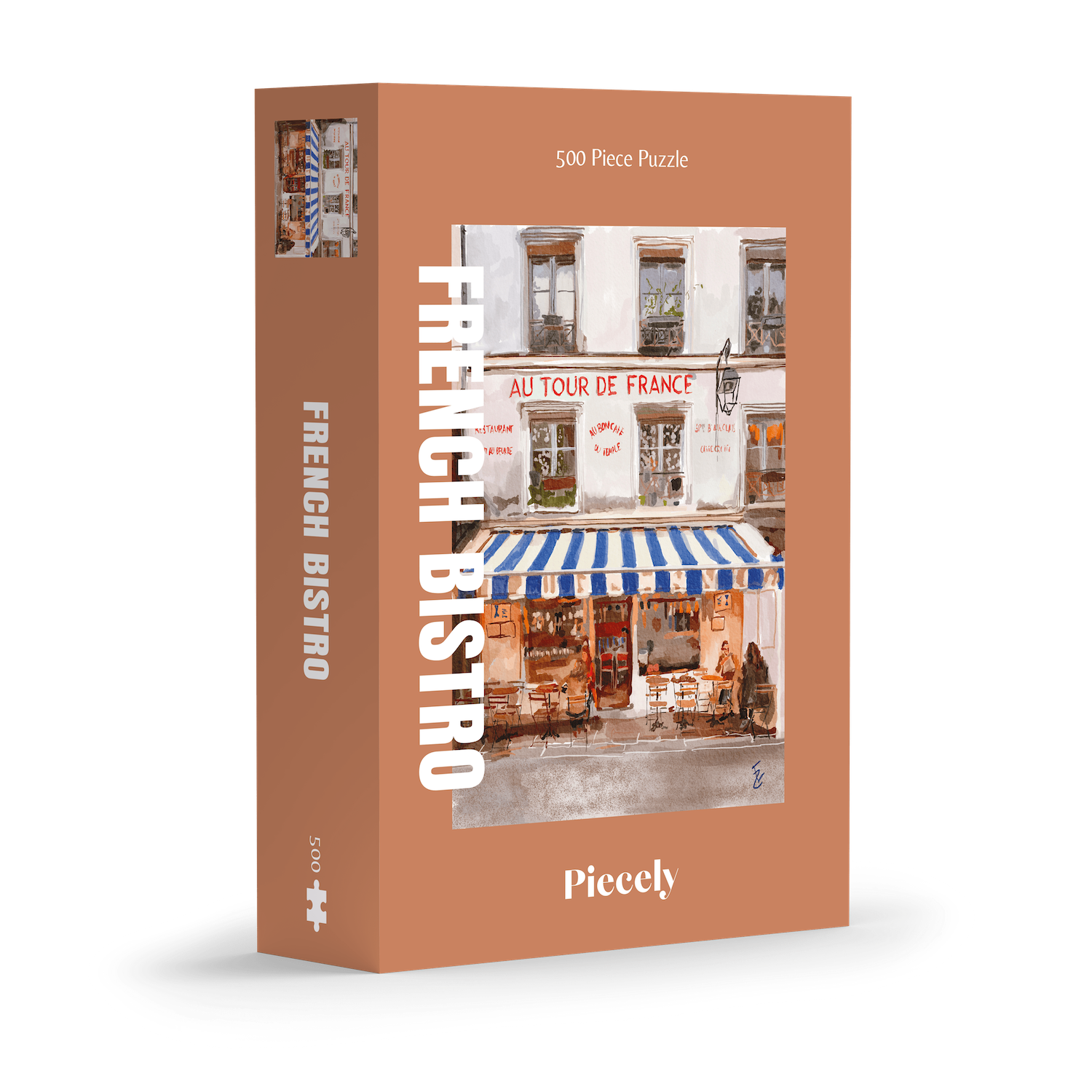 Piecely French Bistro Puzzle, 500 Teile
