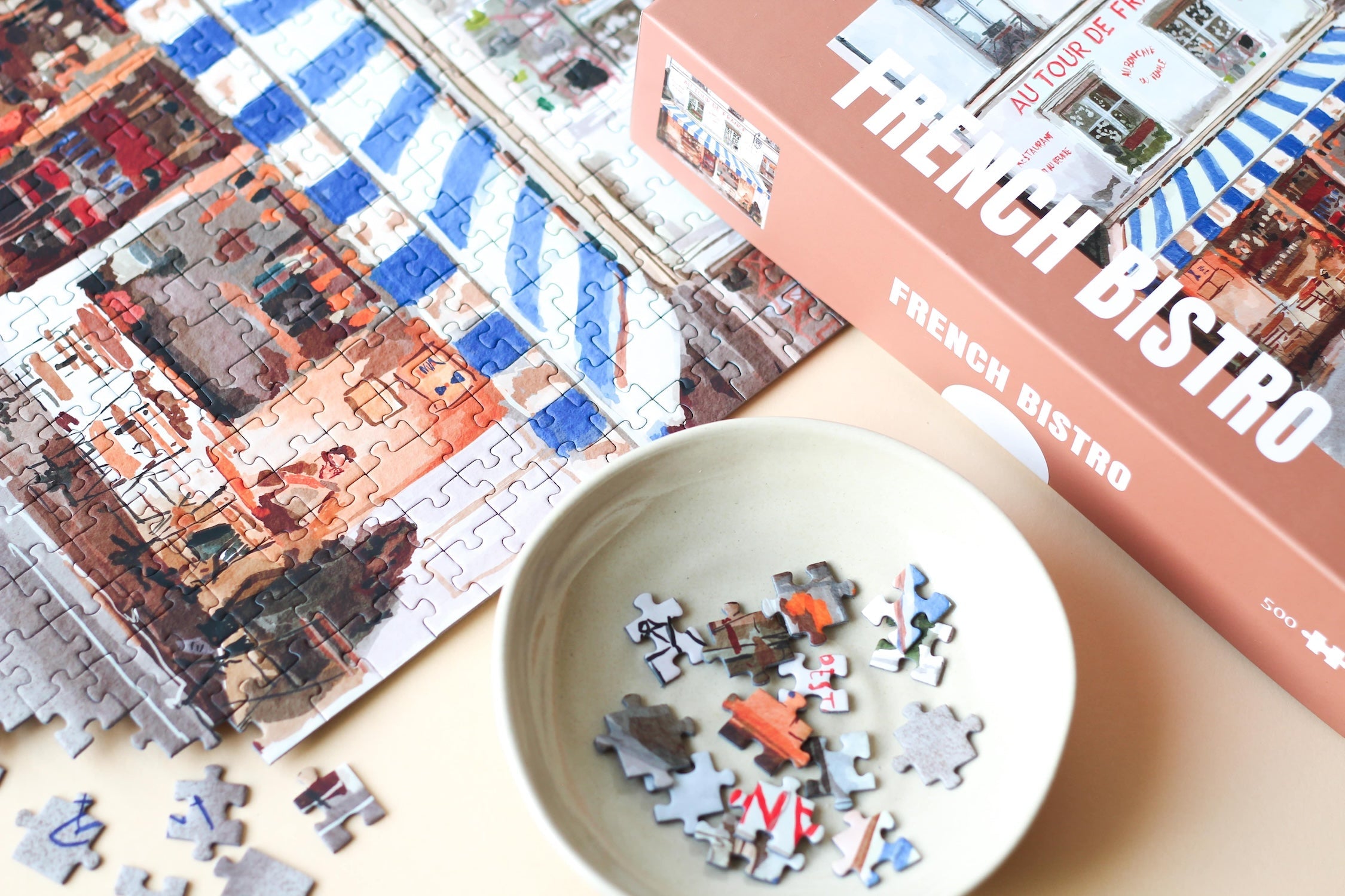 Piecely French Bistro Puzzle, 500 Teile