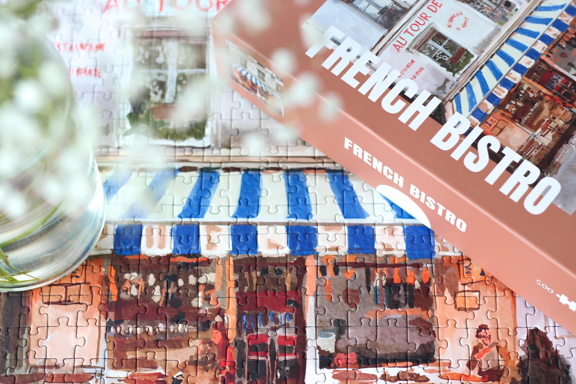 Piecely French Bistro Puzzle, 500 Teile