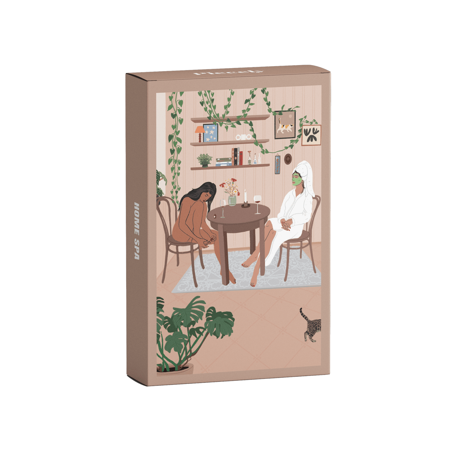 Piecely Home Spa Minipuzzle, 99 Teile