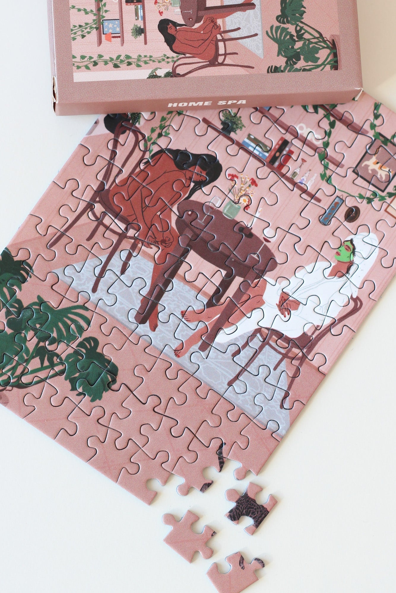 Piecely Home Spa Minipuzzle, 99 Teile