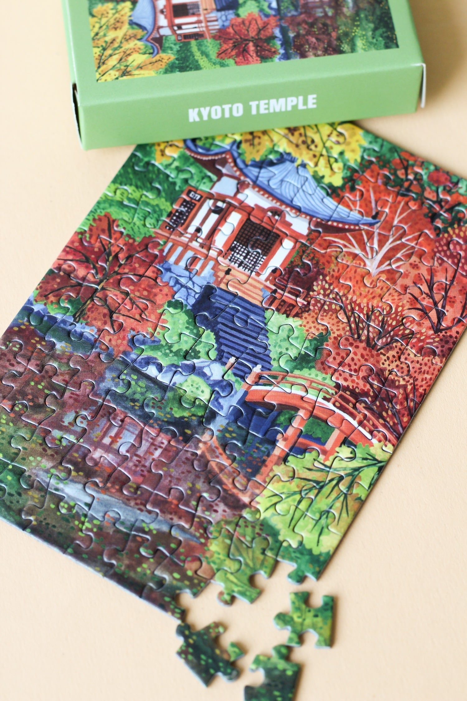 Piecely Kyoto Temple Minipuzzle, 99 Teile