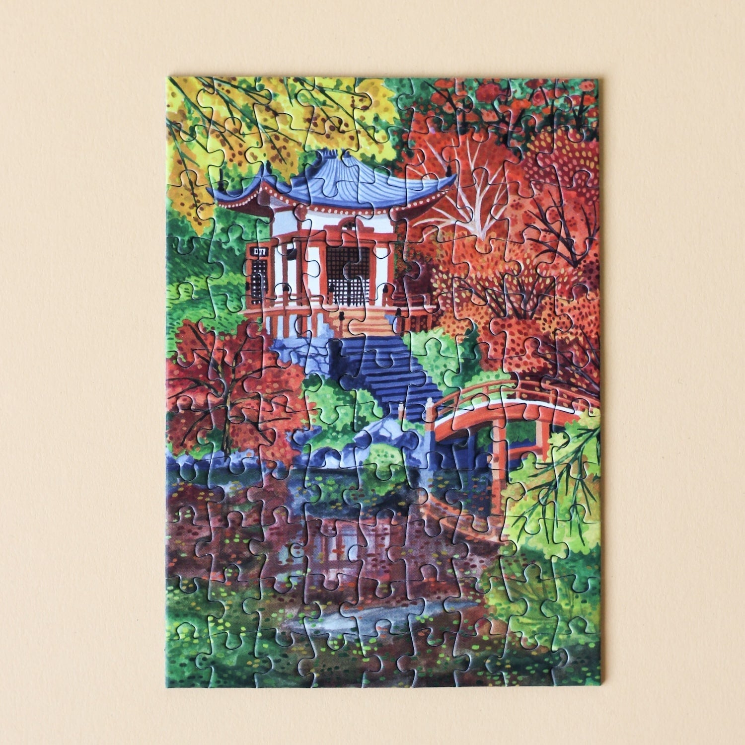 Piecely Kyoto Temple Minipuzzle, 99 Teile