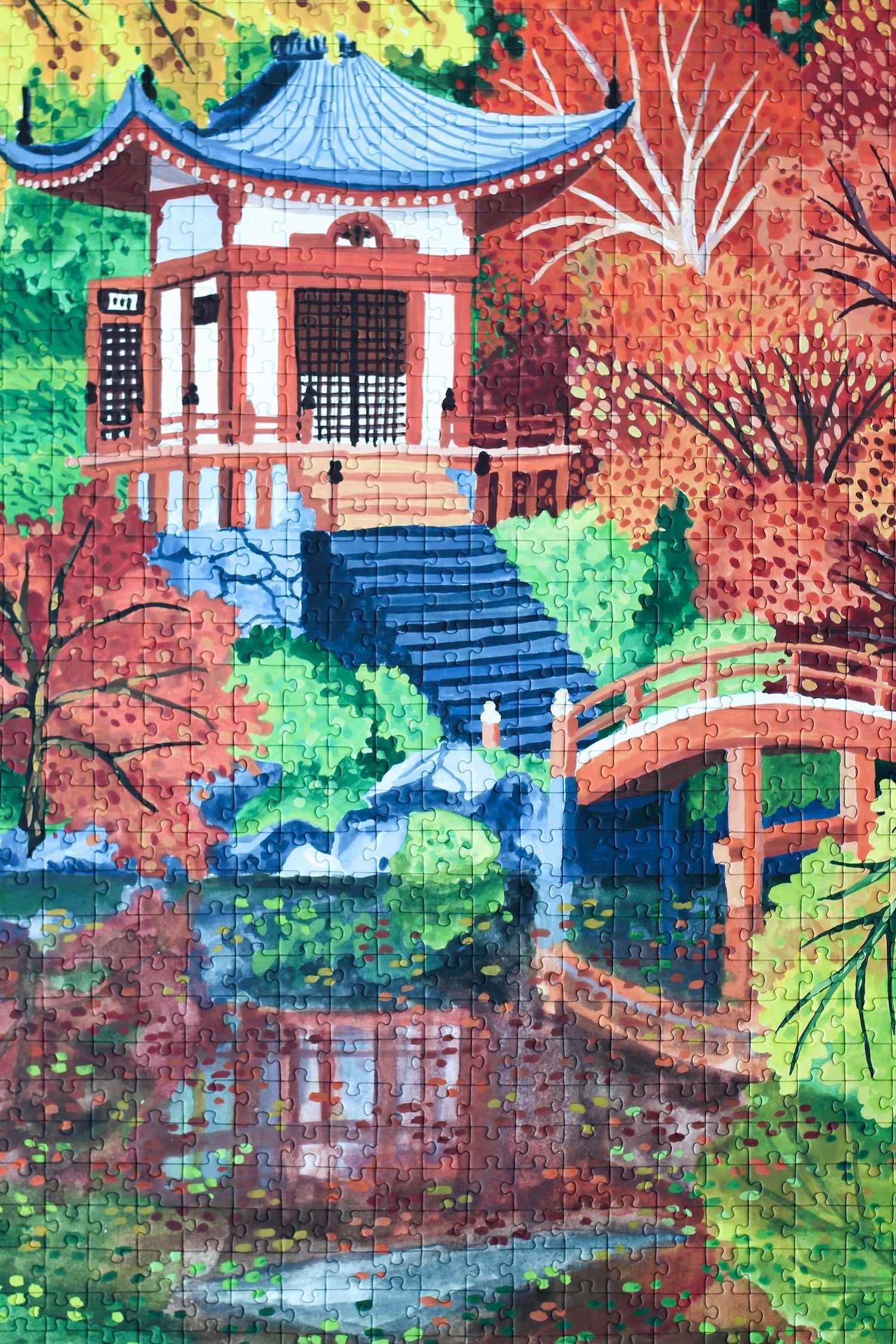 Piecely Kyoto Temple Puzzle, 1000 Teile