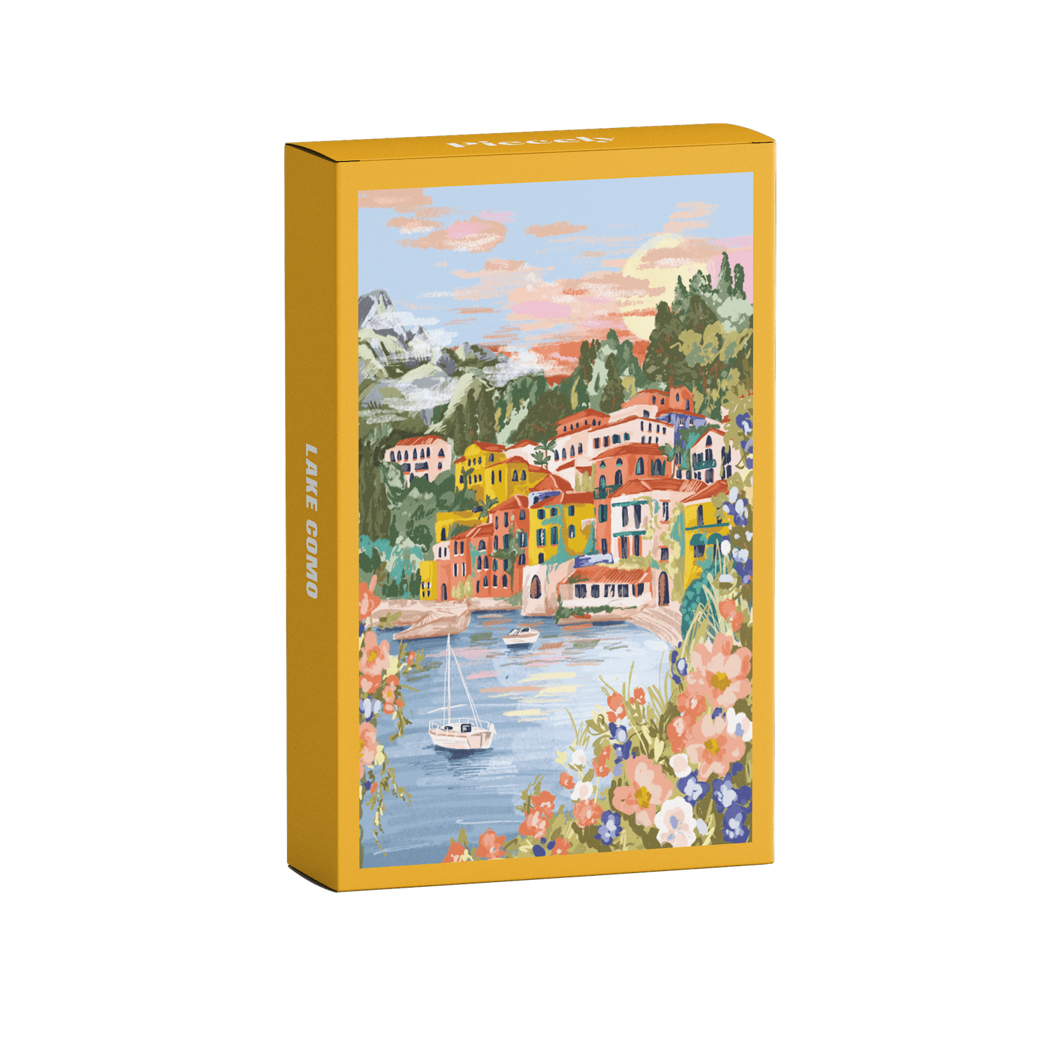 Piecely Lake Como Minipuzzle, 99 Teile