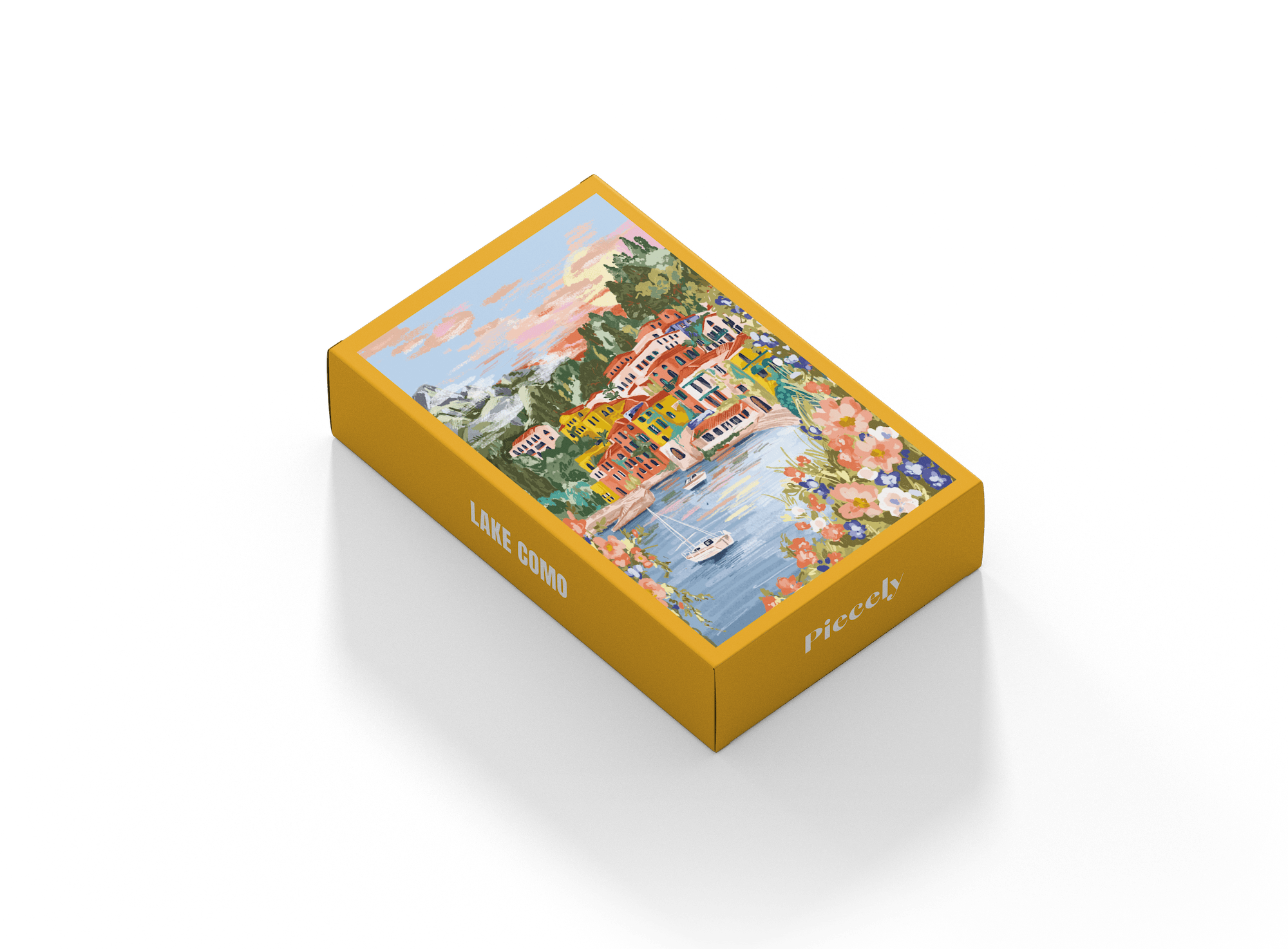 Piecely Lake Como Minipuzzle, 99 Teile