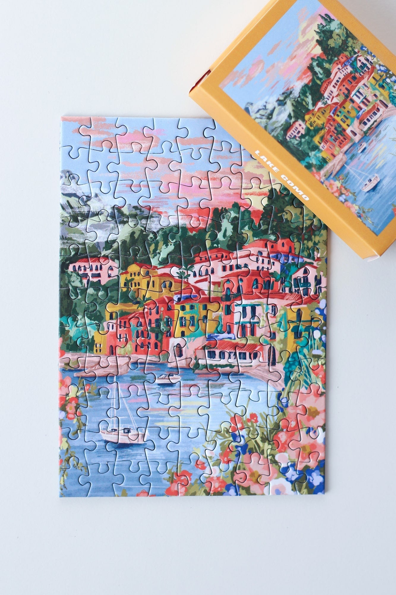 Piecely Lake Como Minipuzzle, 99 Teile