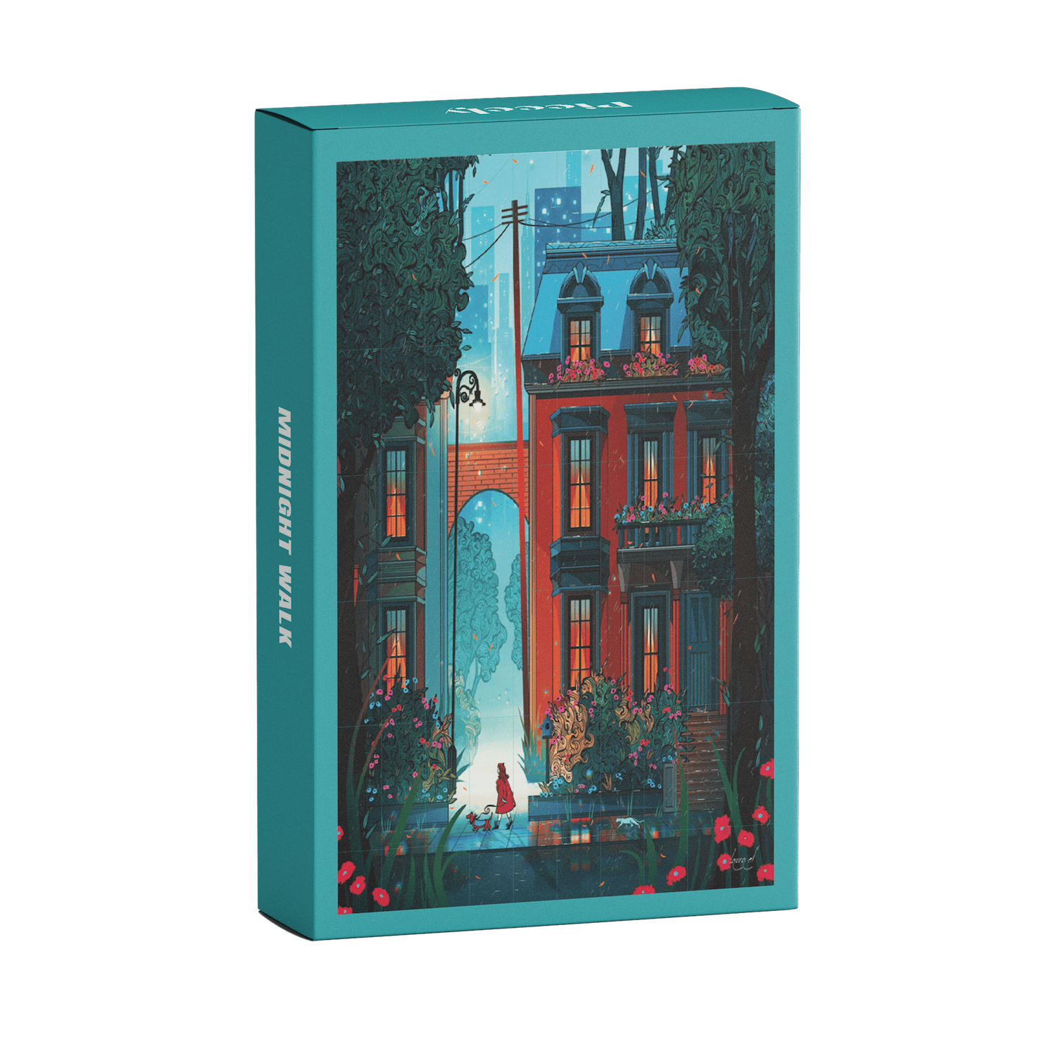 Piecely Midnight Walk Minipuzzle, 99 Teile