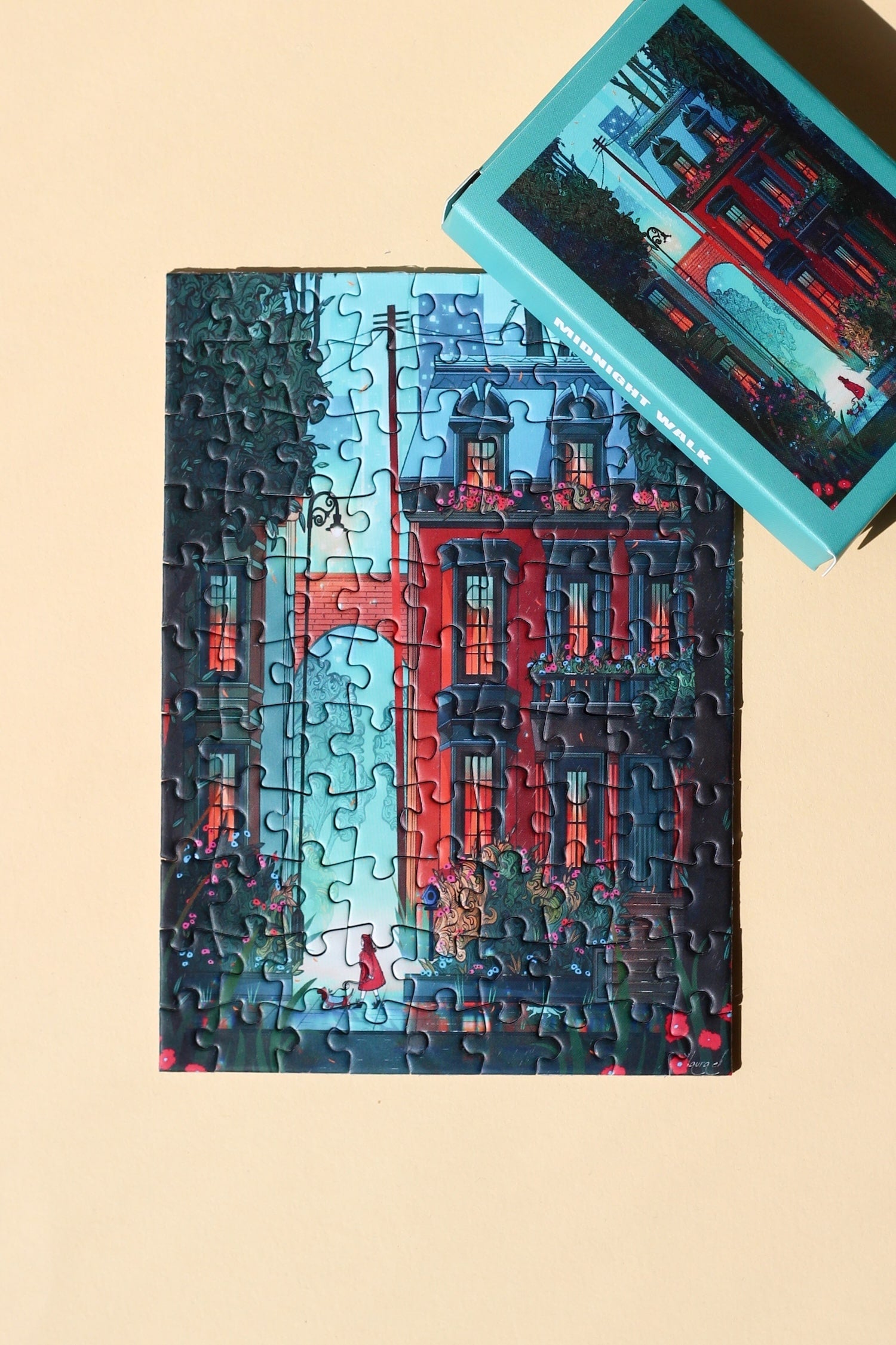Piecely Midnight Walk Minipuzzle, 99 Teile