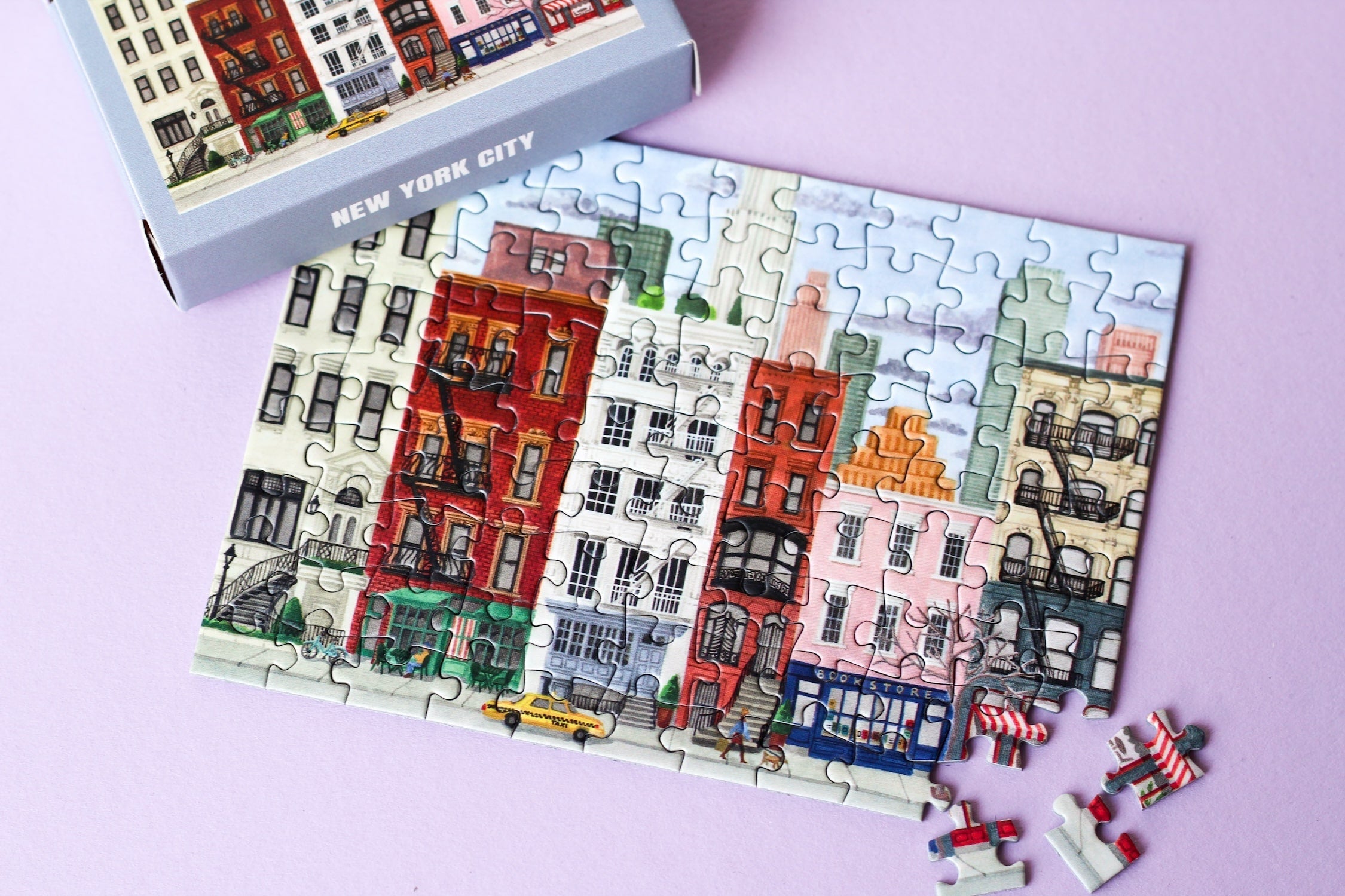 Piecely New York City Minipuzzle, 99 Teile