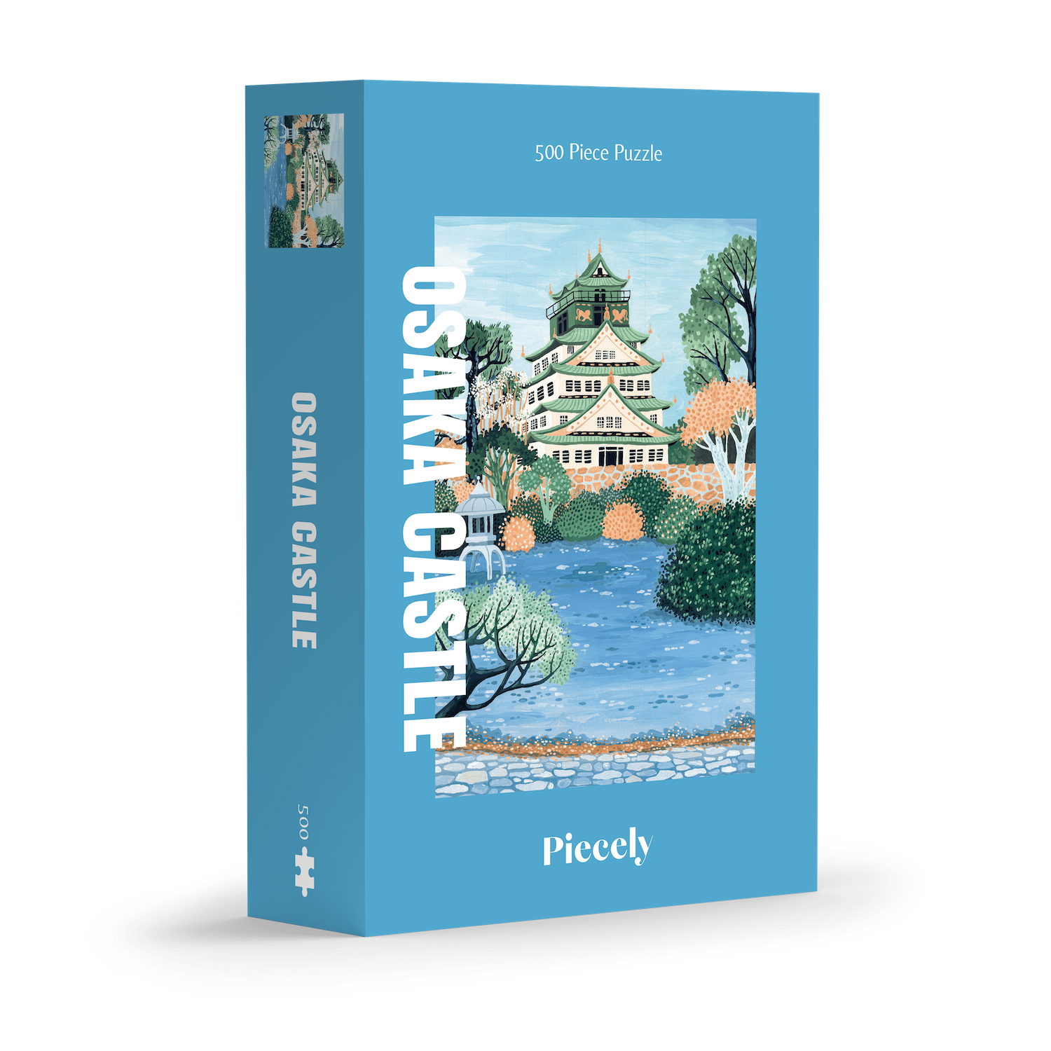 Piecely Osaka Castle Puzzle, 500 Teile